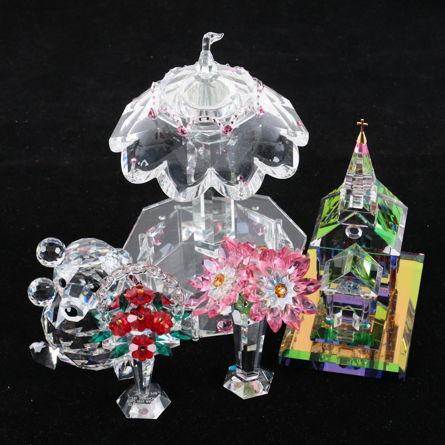 Iris Arc Crystal Figurines Including Limited Edition