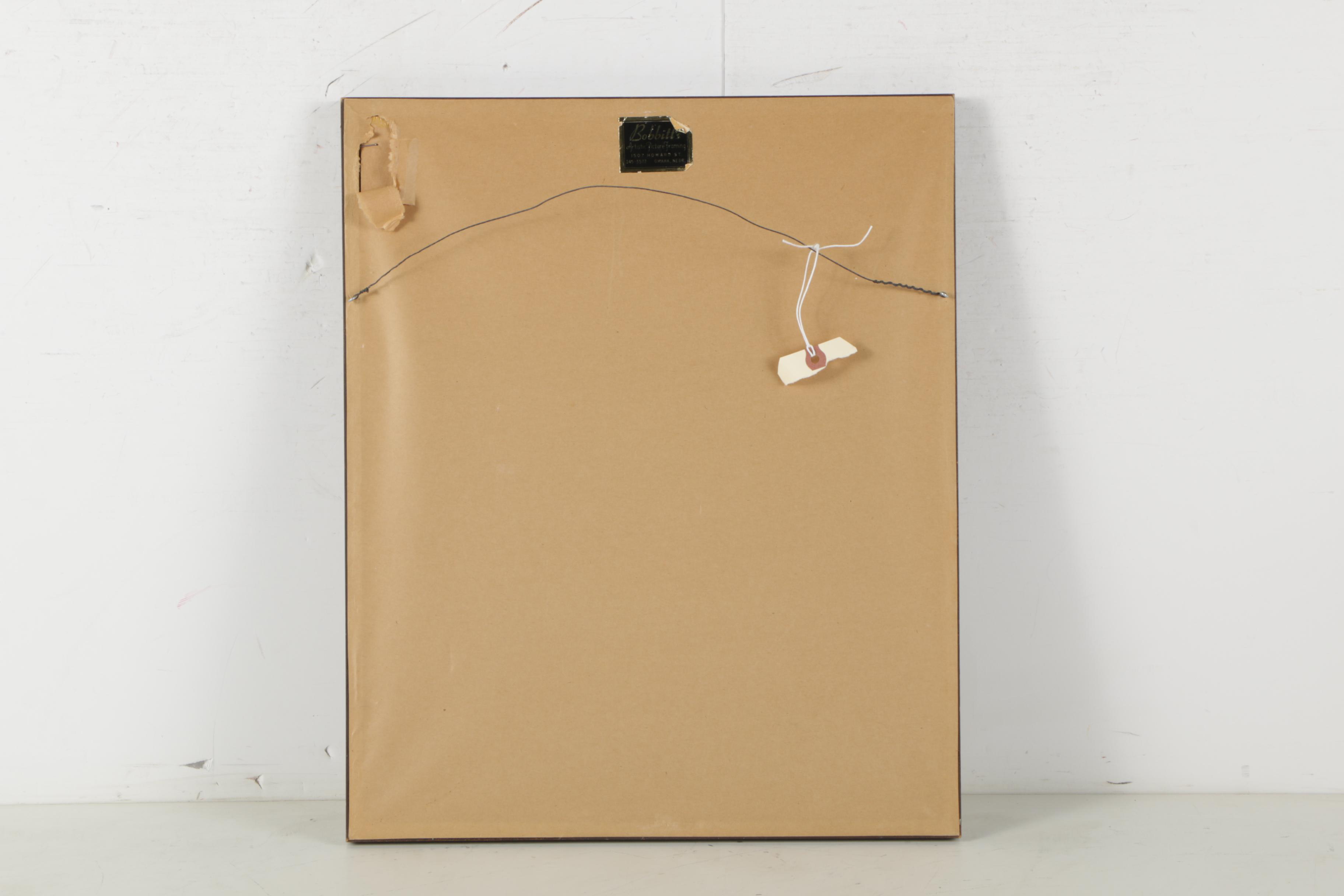 Hubert Hanush Watercolor Painting