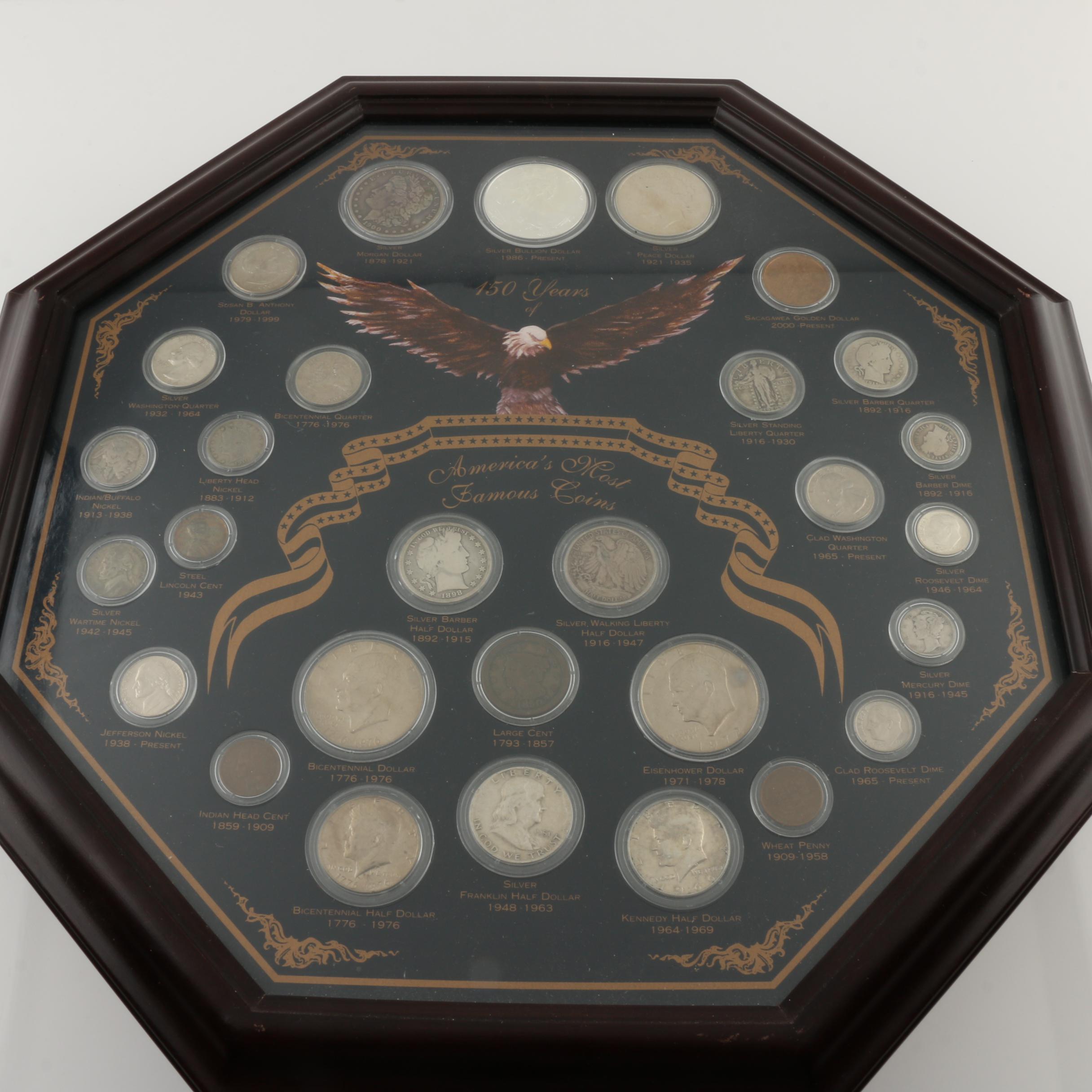 "150 Years of America's Most Famous Coins" Coin Set