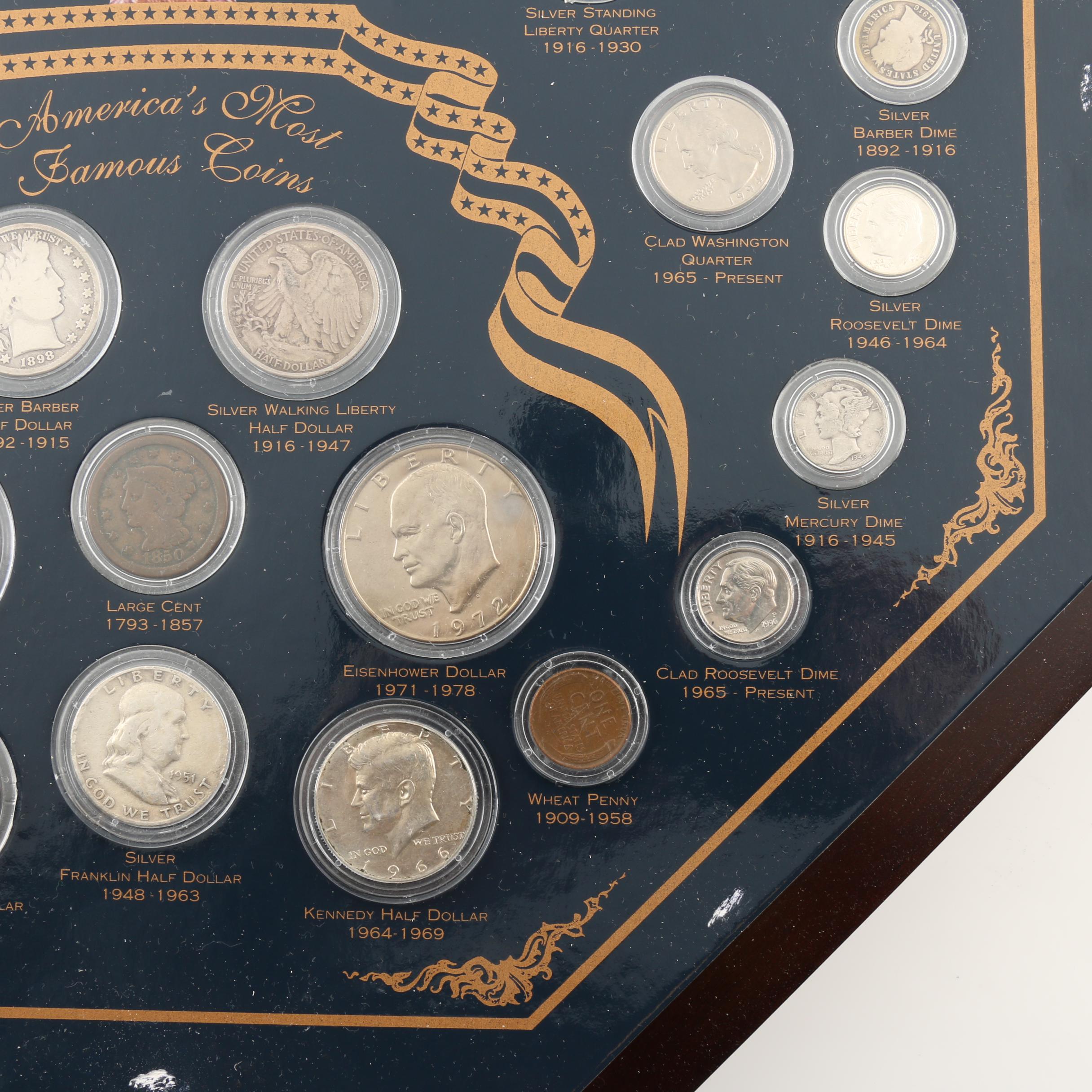"150 Years of America's Most Famous Coins" Coin Set