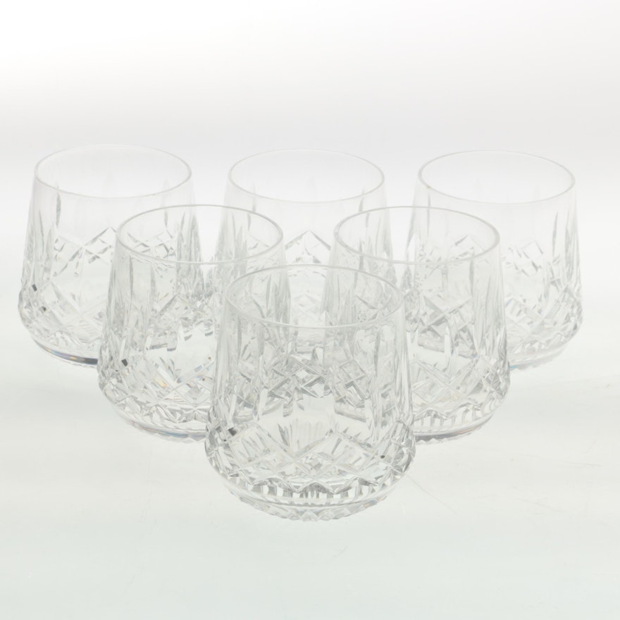 Waterford Crystal "Lismore" Roly Poly Glasses