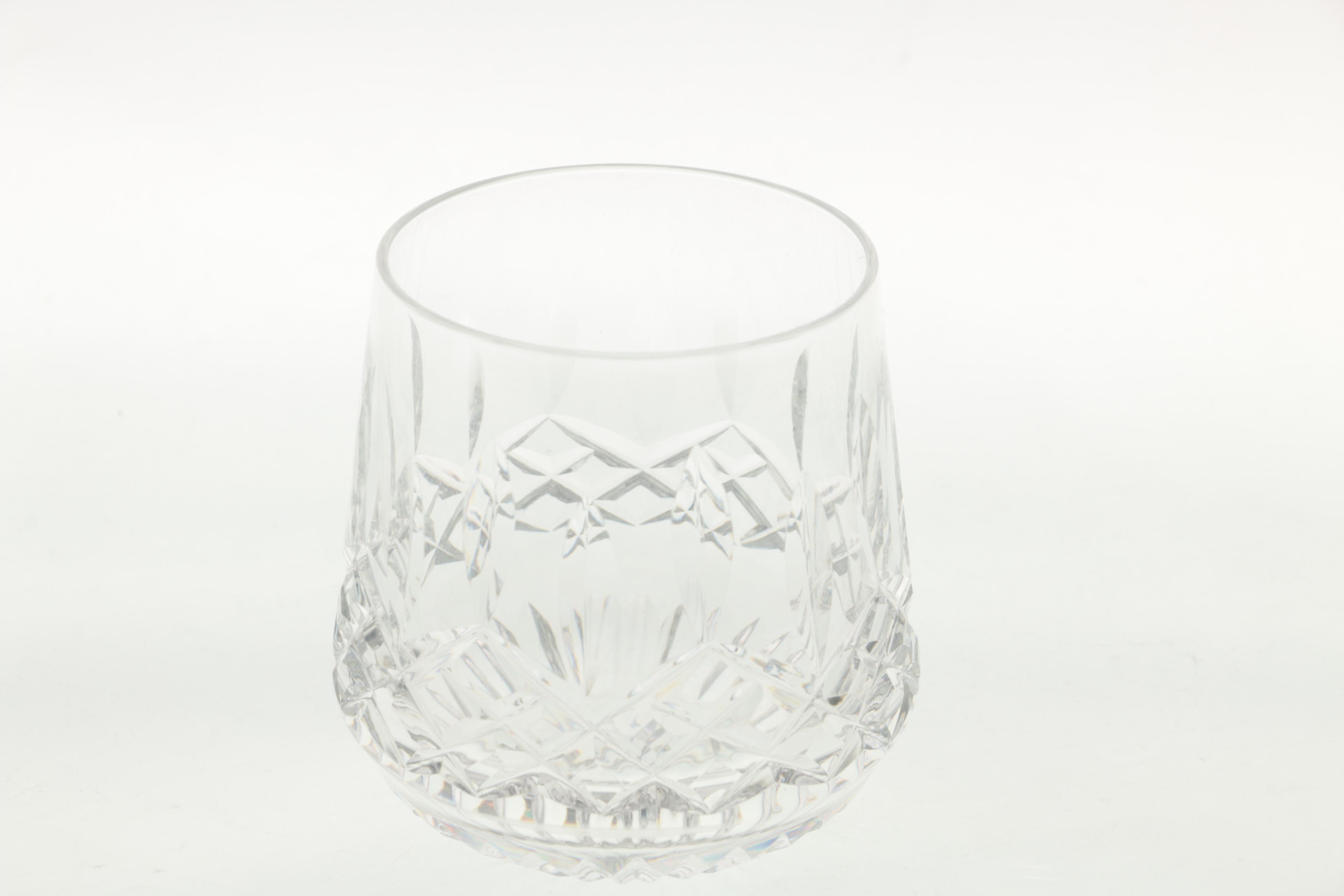 Waterford Crystal "Lismore" Roly Poly Glasses