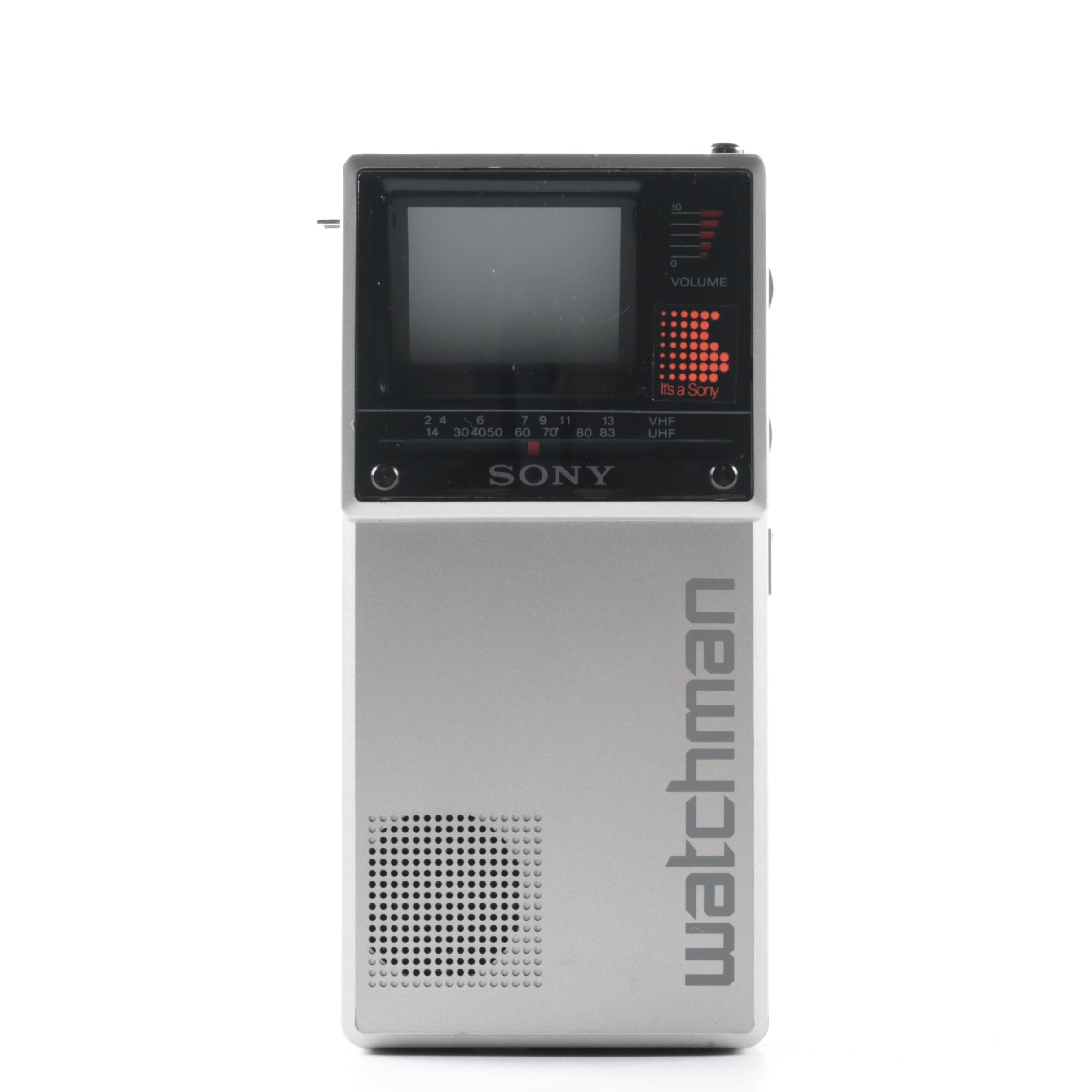 Vintage Sony Watchman Portable Television