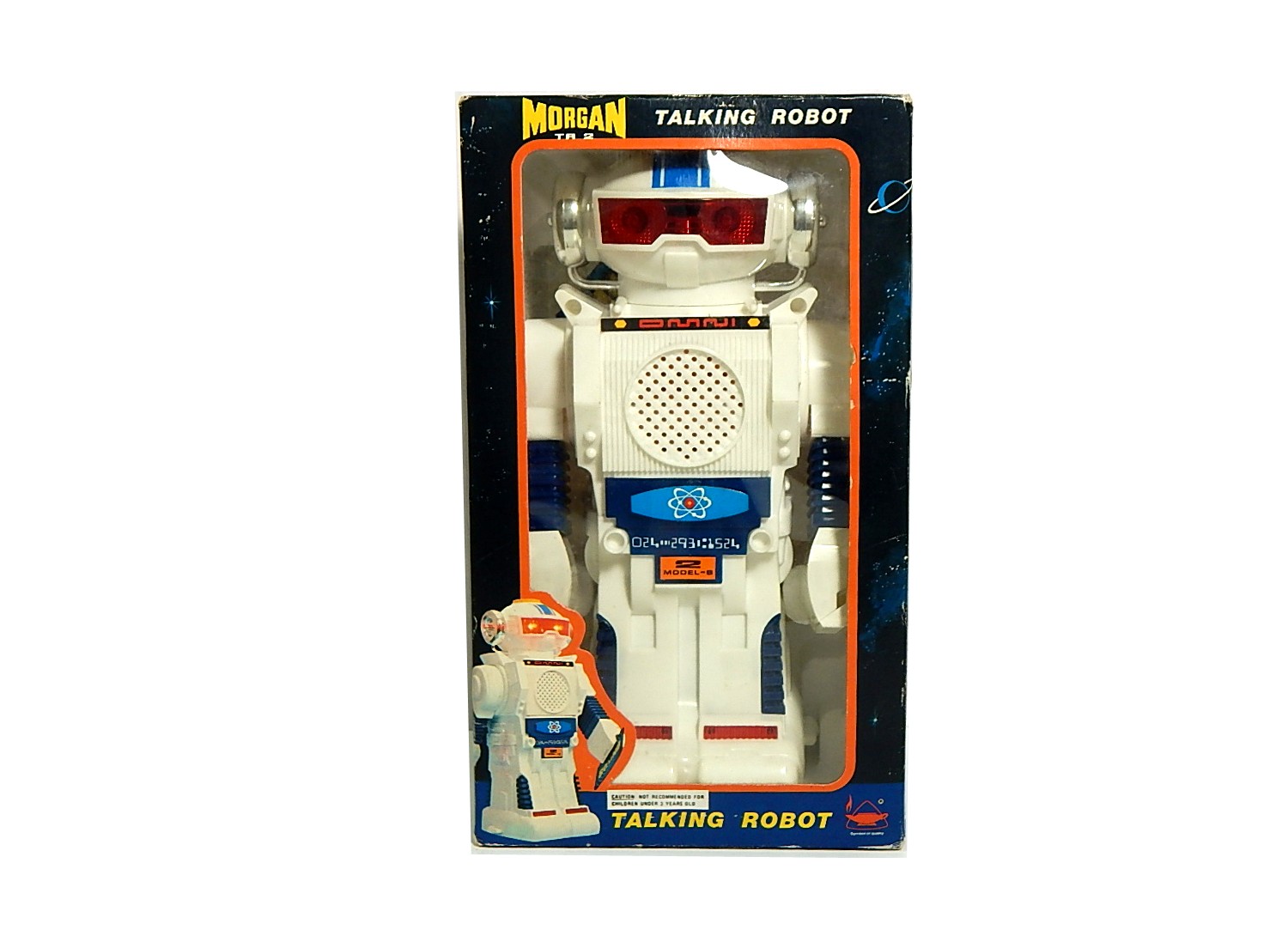Battery Operated Morgan TR 2 Talking Robot Toy