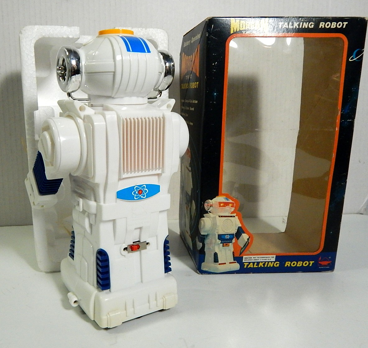 Battery Operated Morgan TR 2 Talking Robot Toy