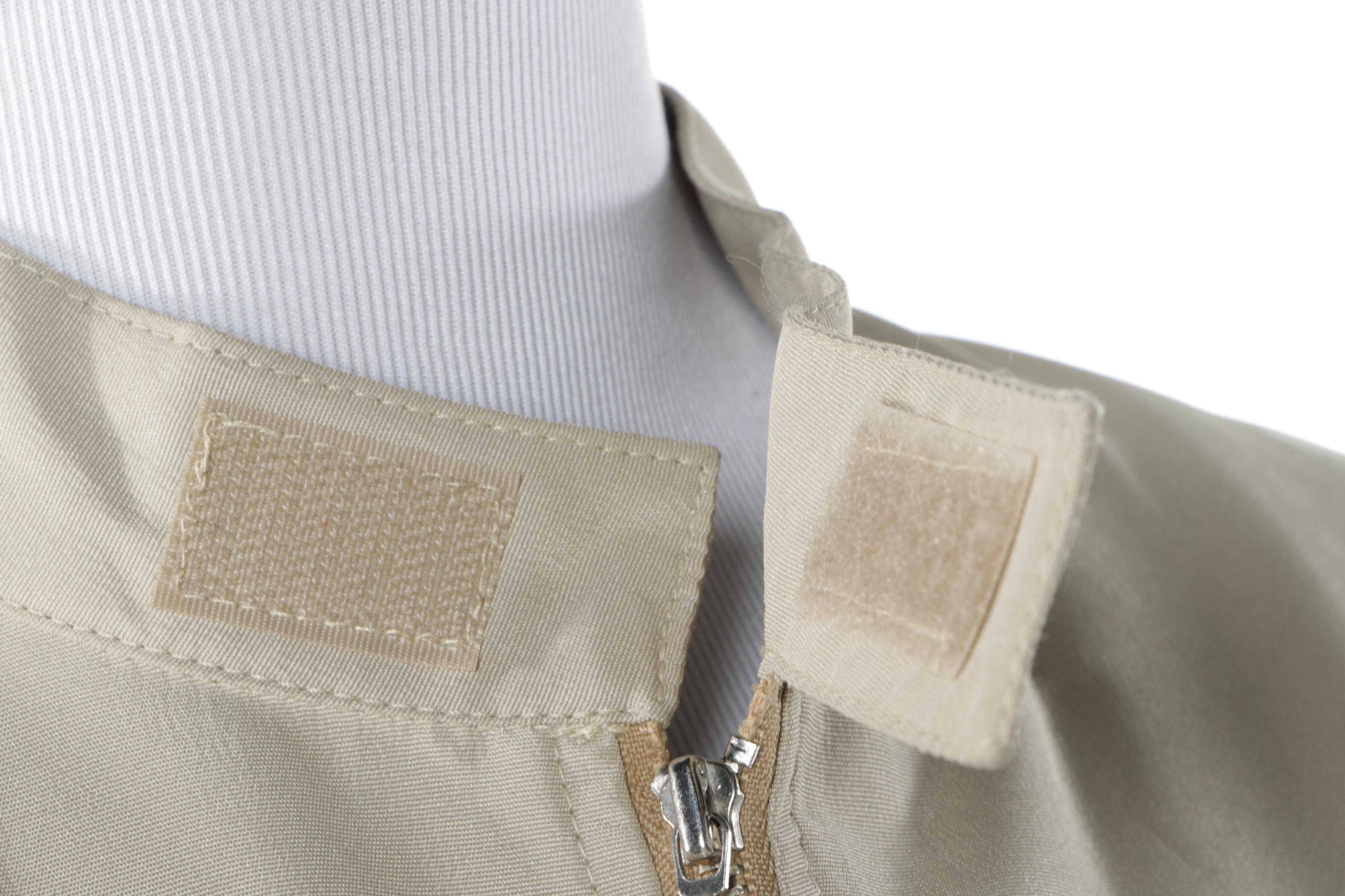 Women's Prada Khaki Jersey Teflon Sport Jacket