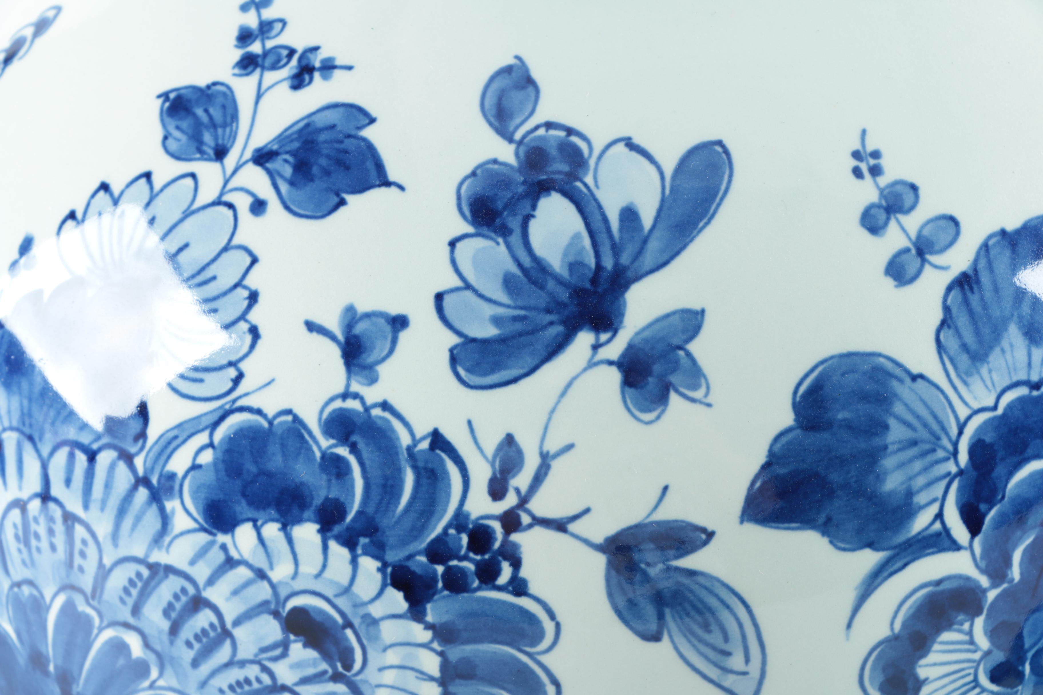 Vintage Royal Delft Earthenware Ginger Jar