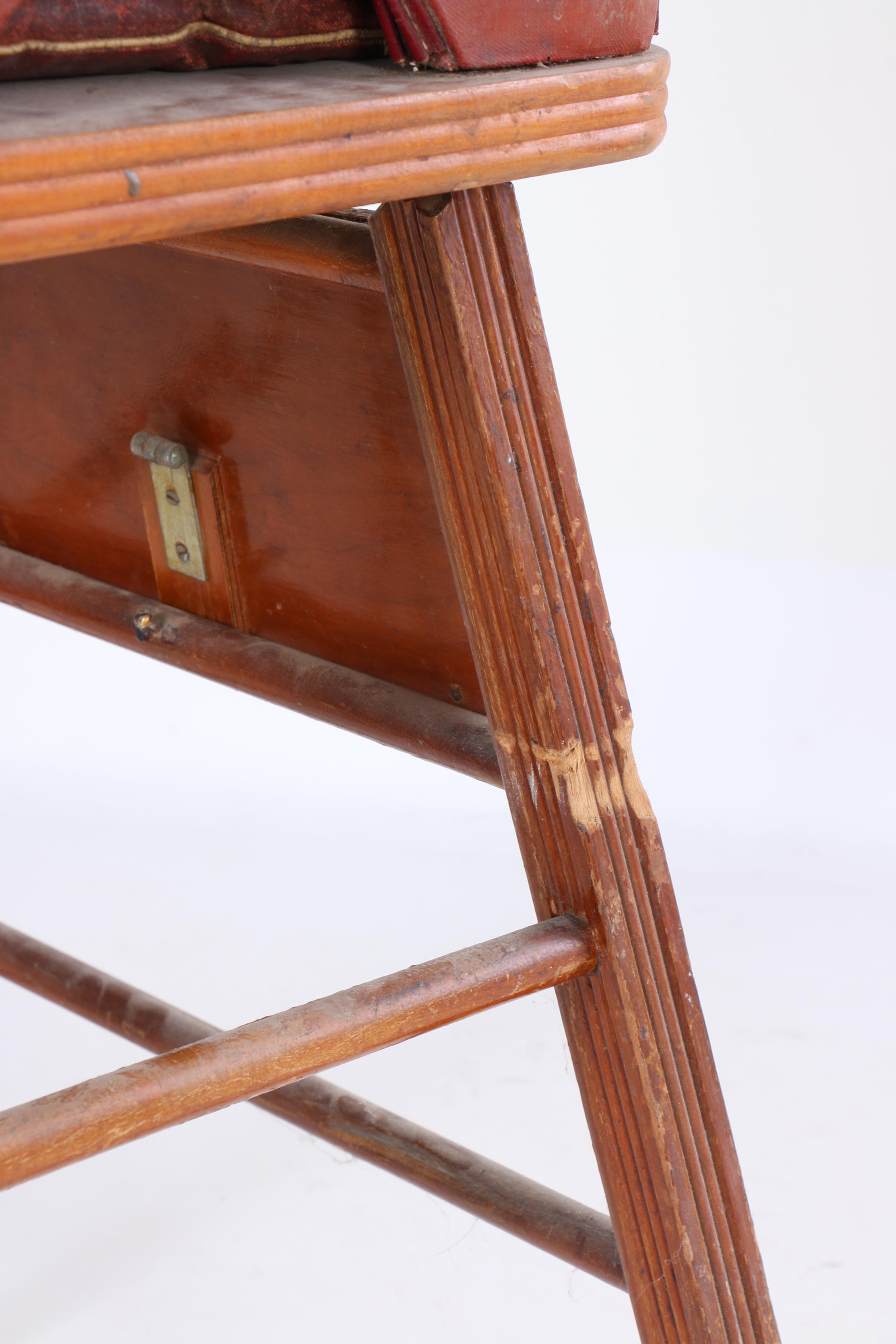 Vintage Vinyl Upholstered Highchair by Storkline