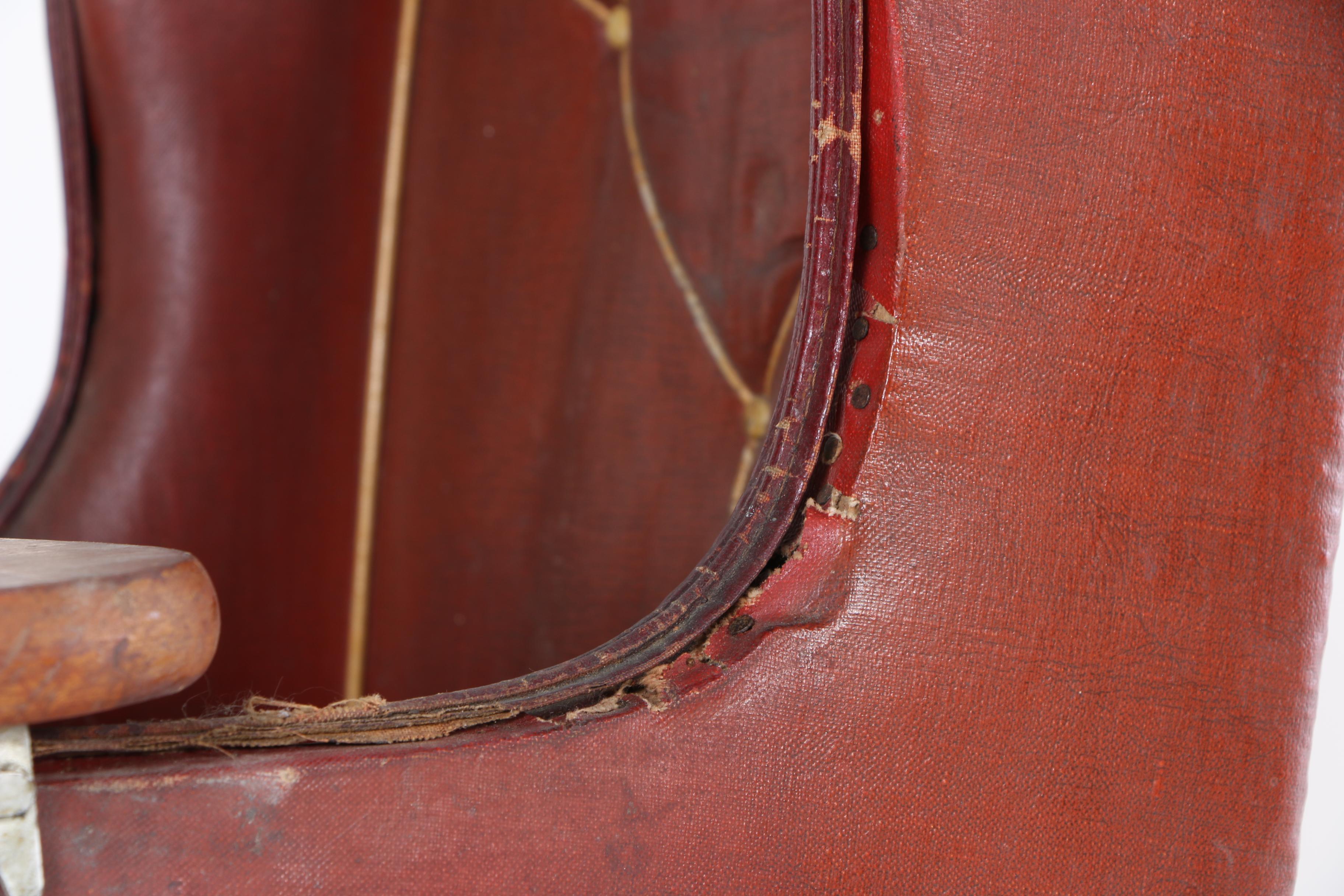 Vintage Vinyl Upholstered Highchair by Storkline