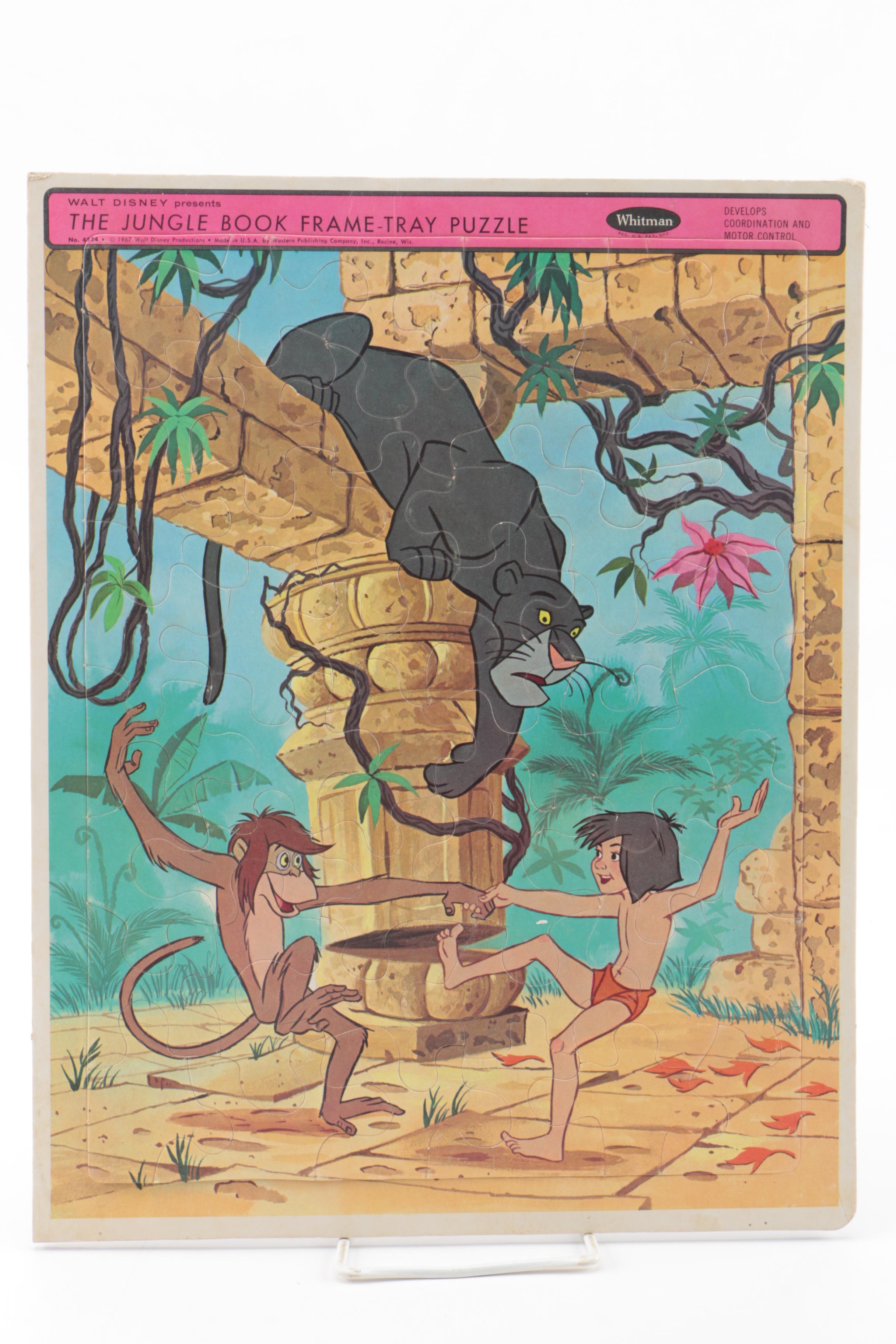 Vintage Puzzles Including Disney