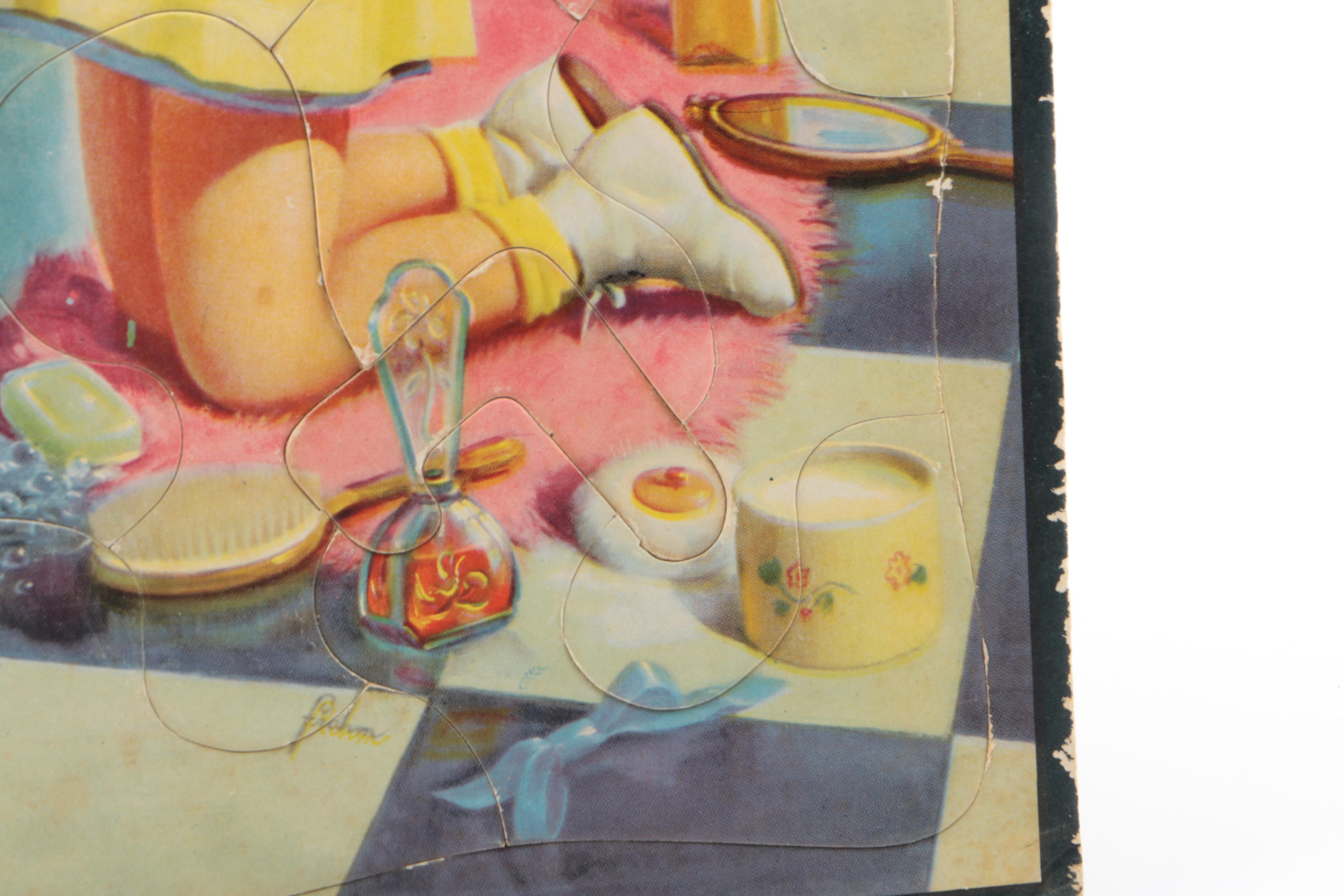 Vintage Puzzles Including Disney