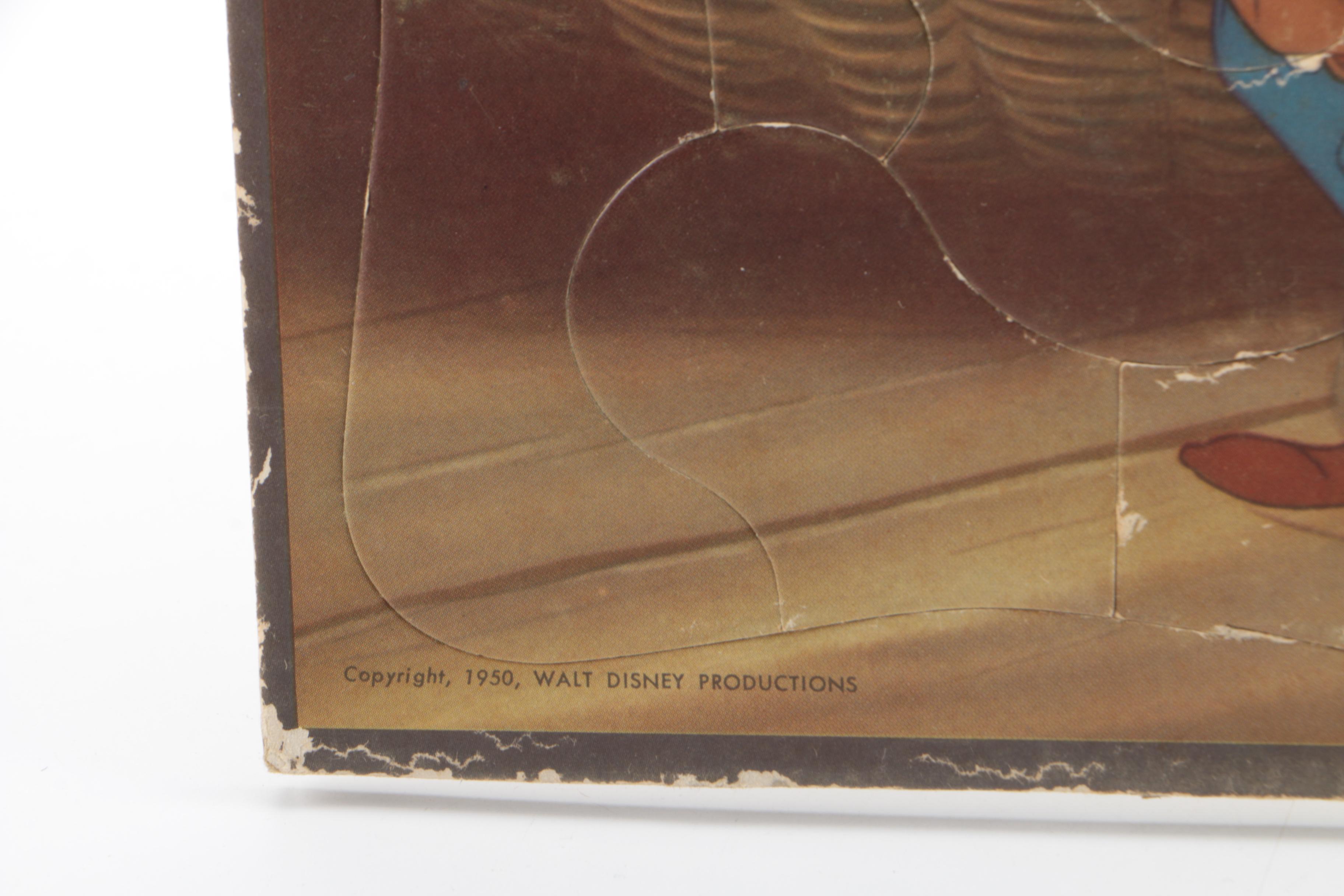 Vintage Puzzles Including Disney