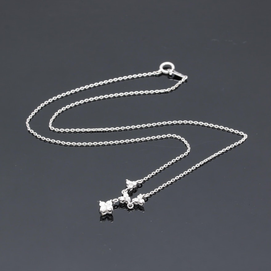 Platinum and Diamond Necklace