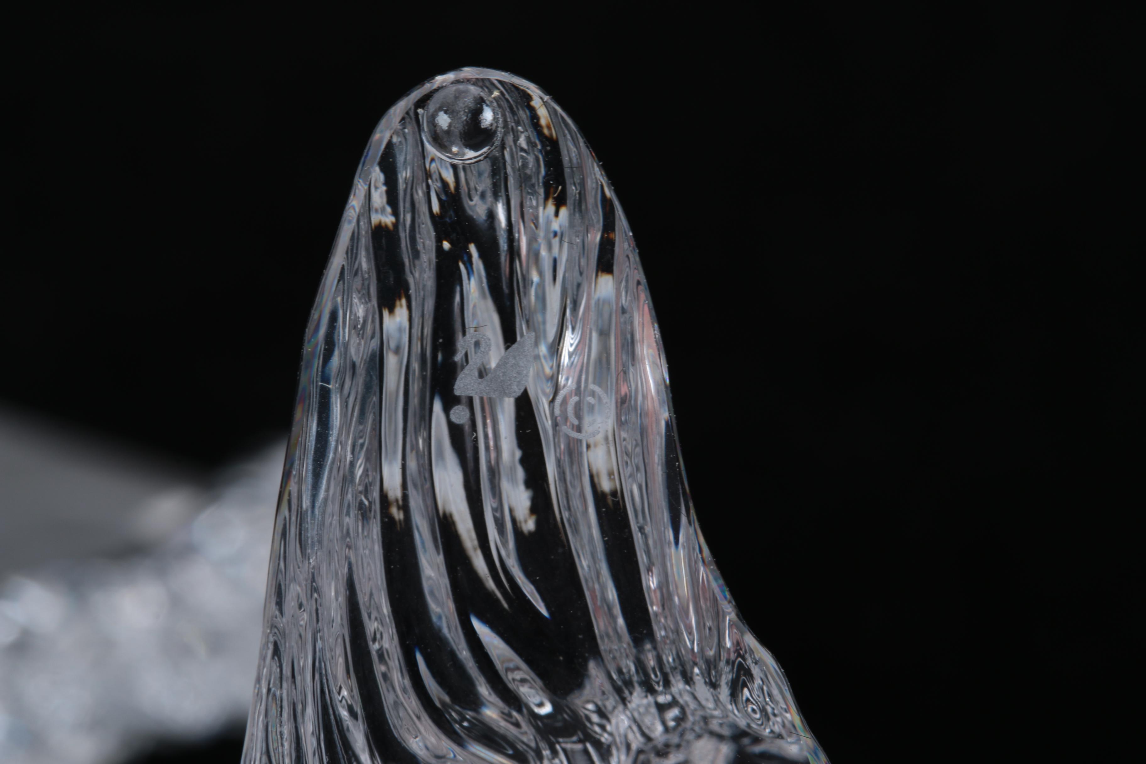 Swarovski Crystal "Bald Eagle" Figurine with Box