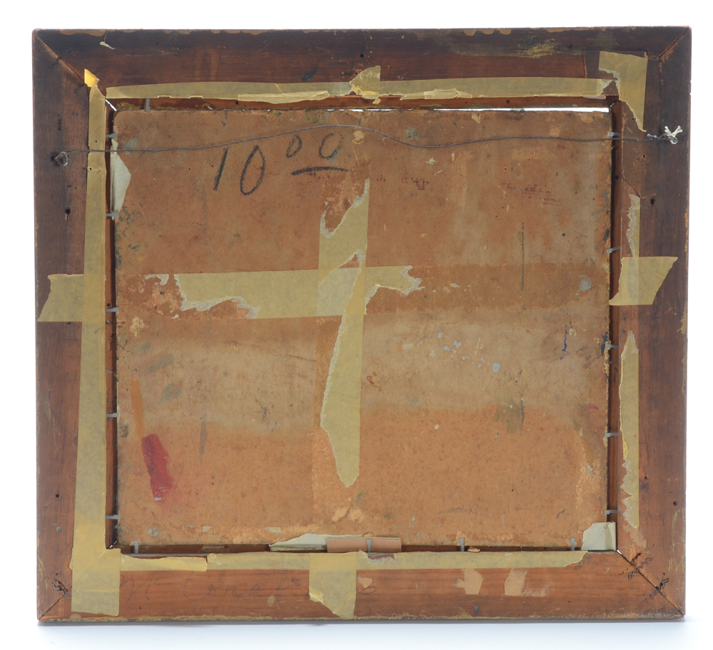 J. King Mid-Century Oil Painting of a Landscape