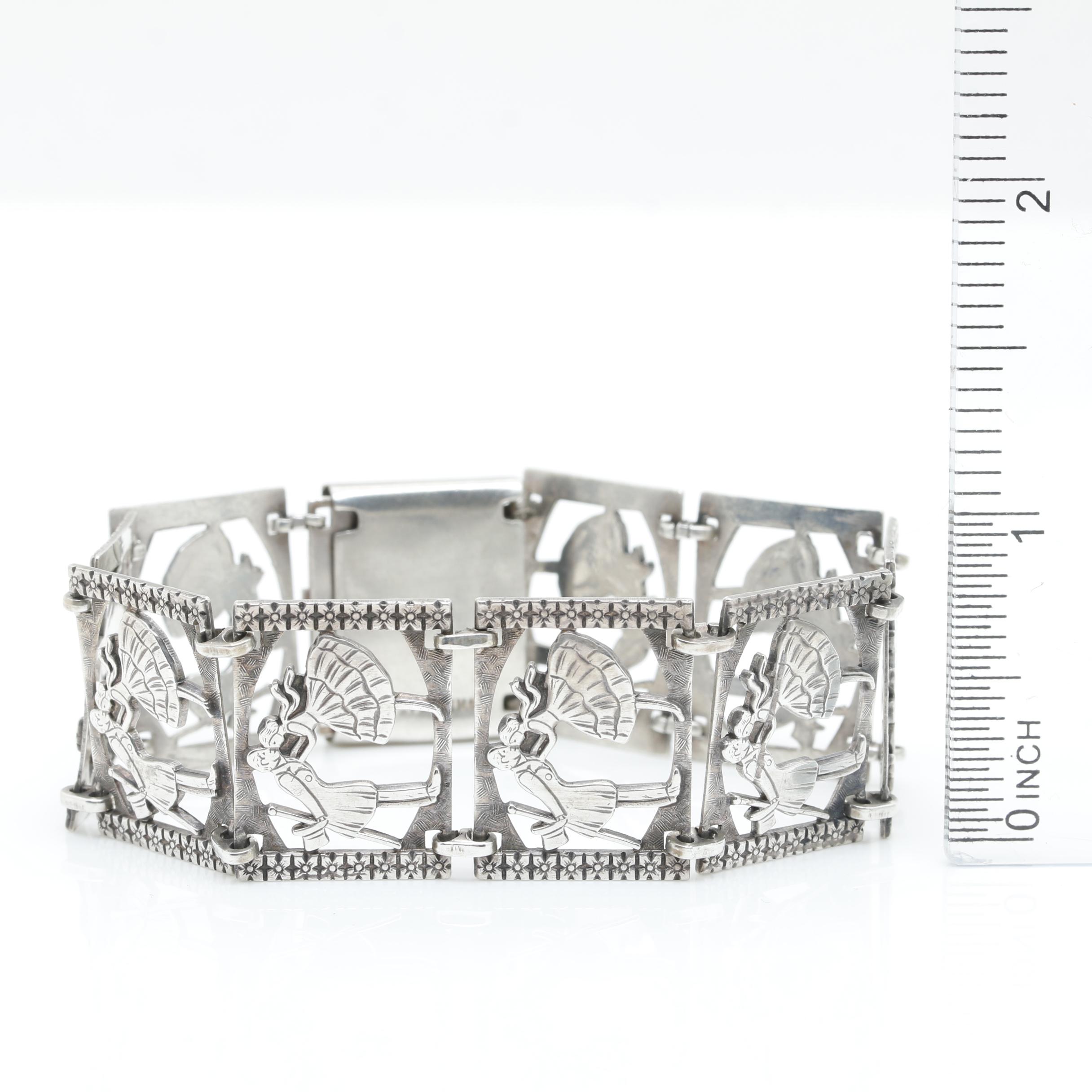 Vintage Sterling Silver Demi Parure