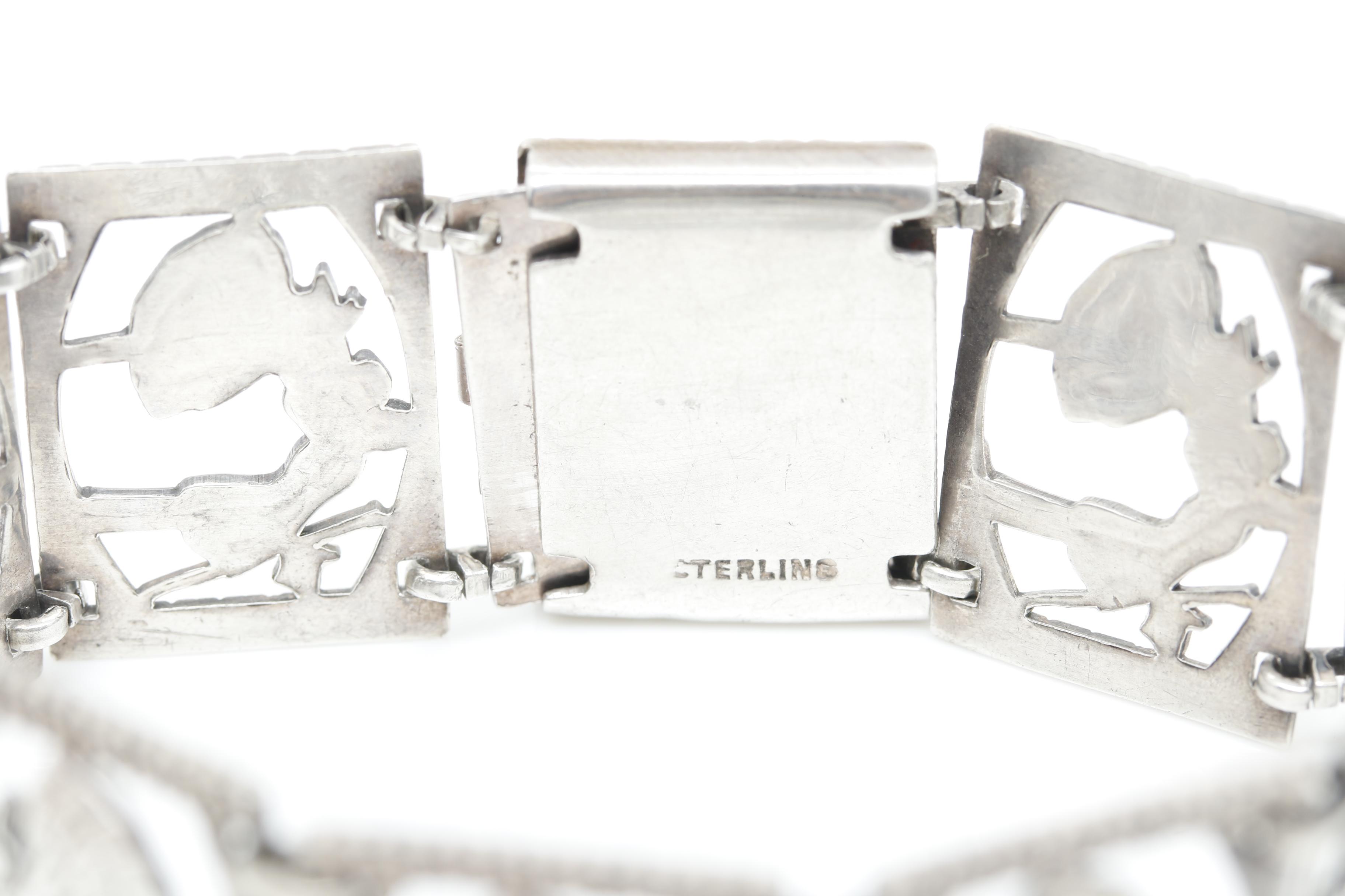 Vintage Sterling Silver Demi Parure