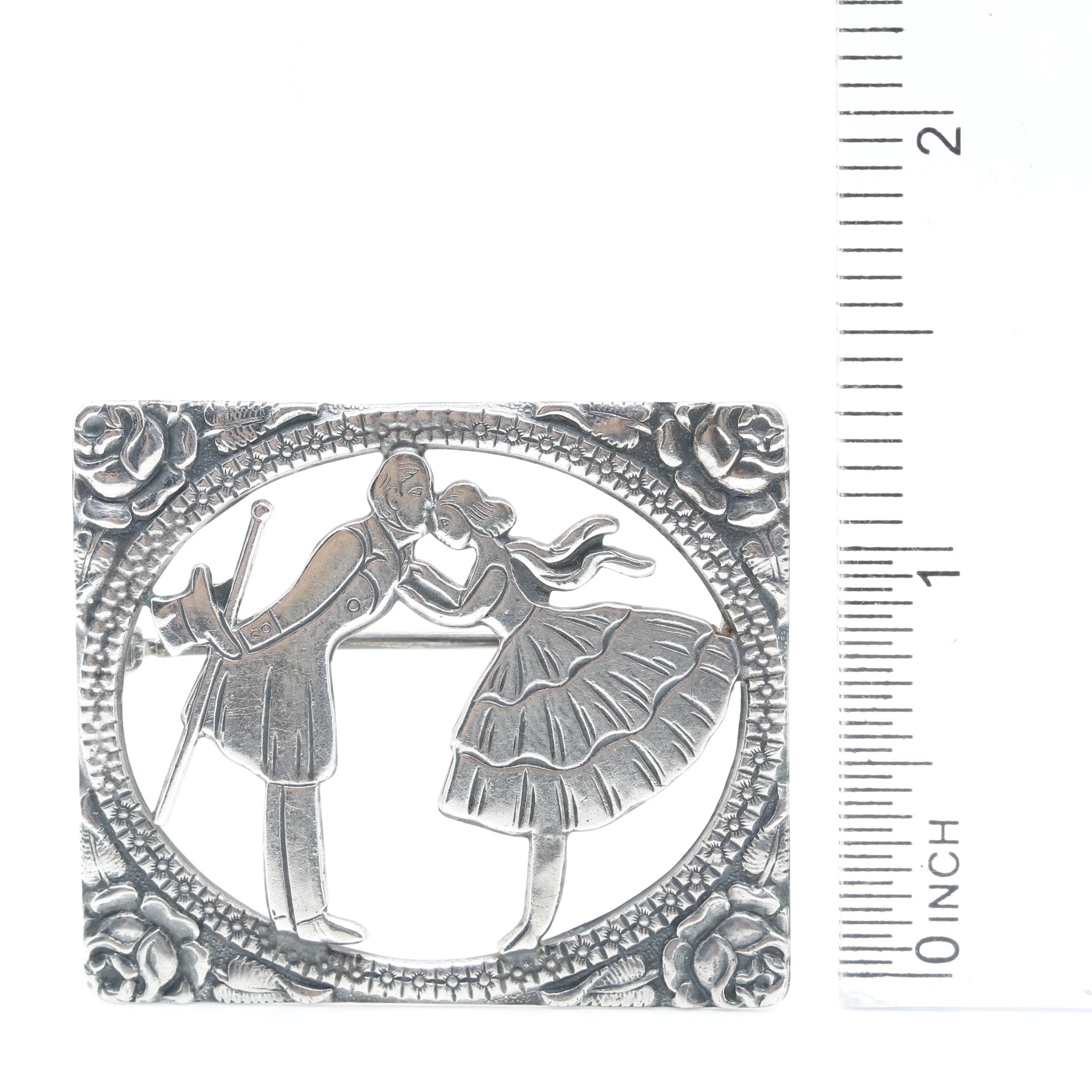 Vintage Sterling Silver Demi Parure