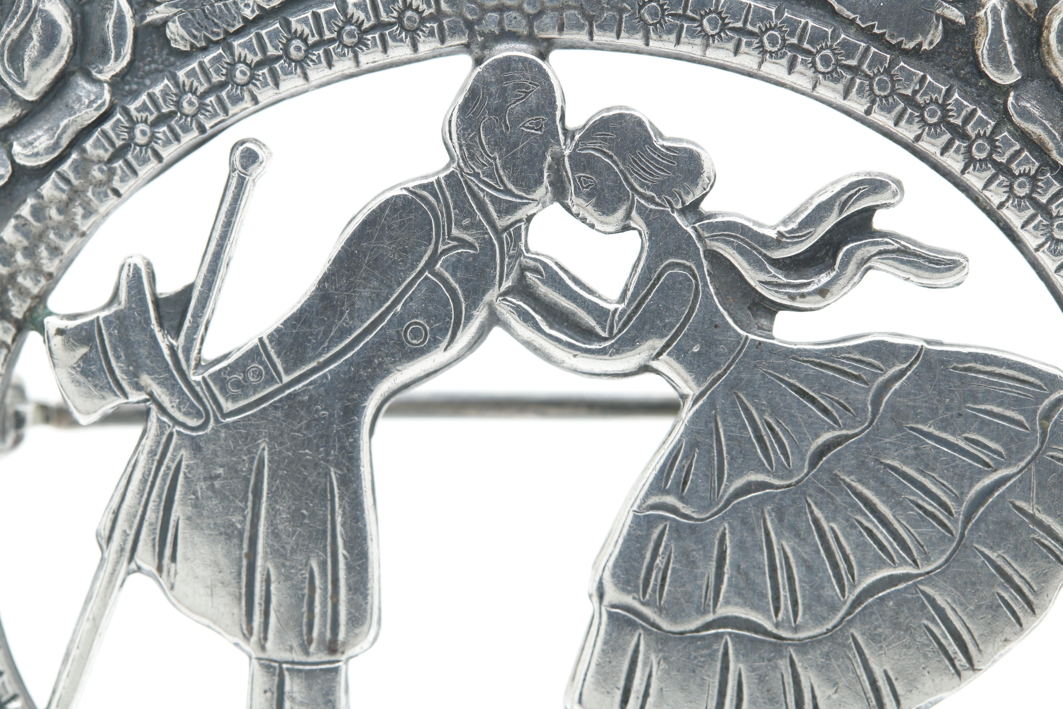 Vintage Sterling Silver Demi Parure