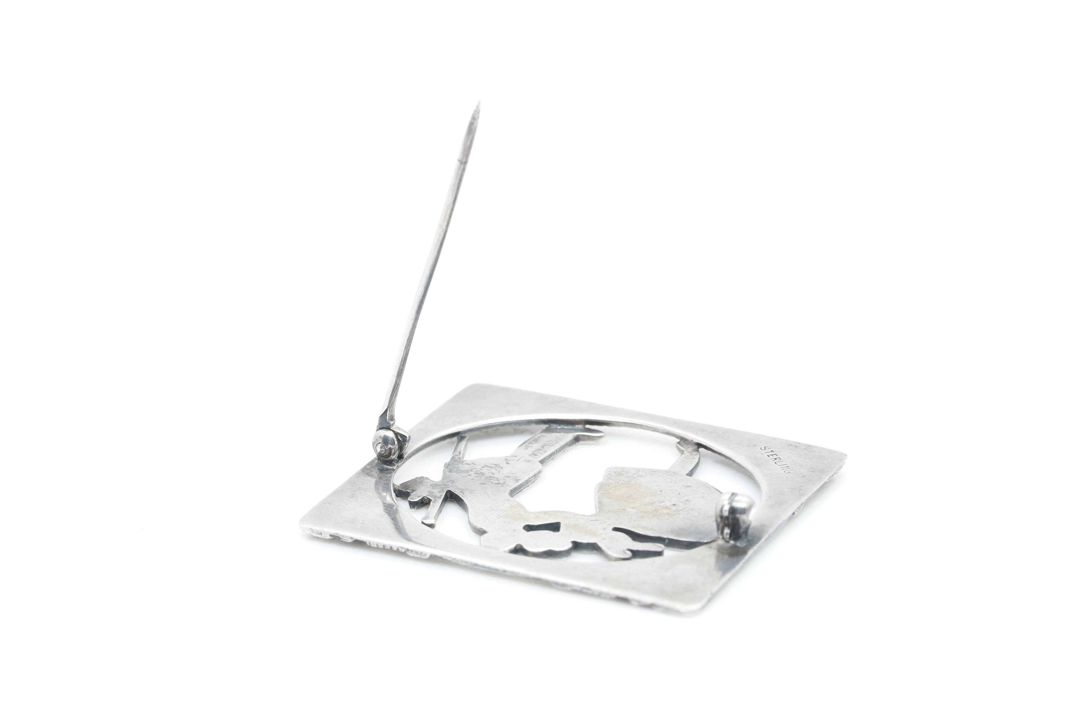 Vintage Sterling Silver Demi Parure