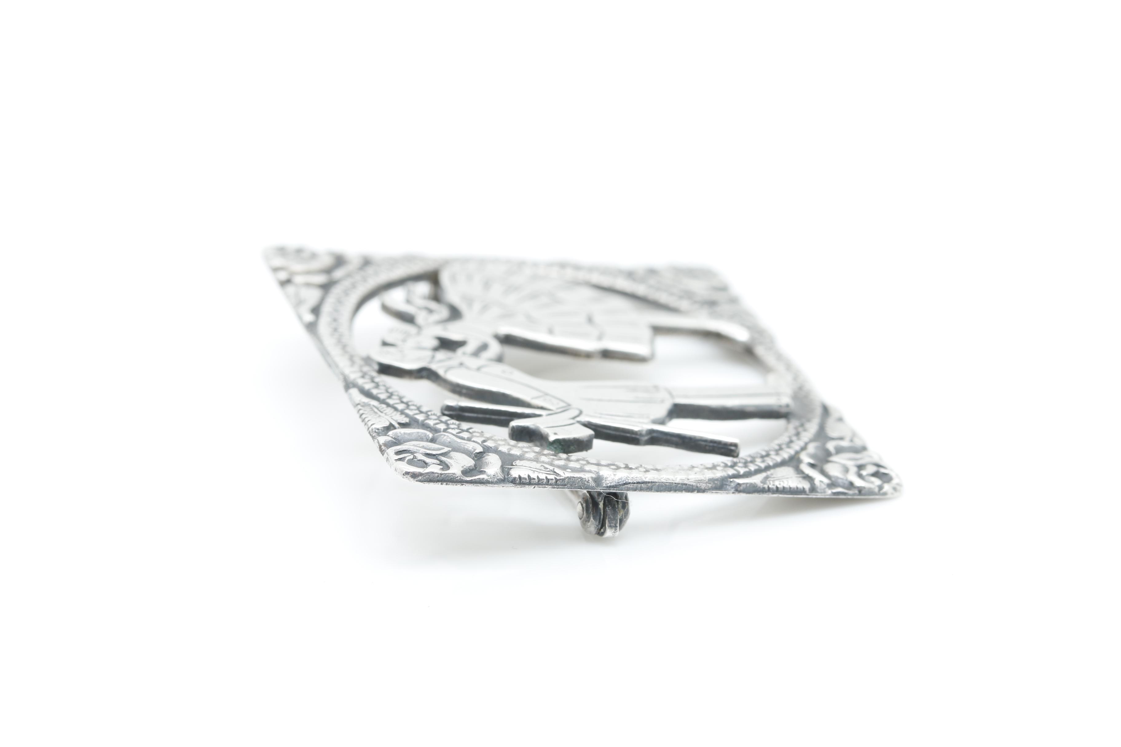 Vintage Sterling Silver Demi Parure