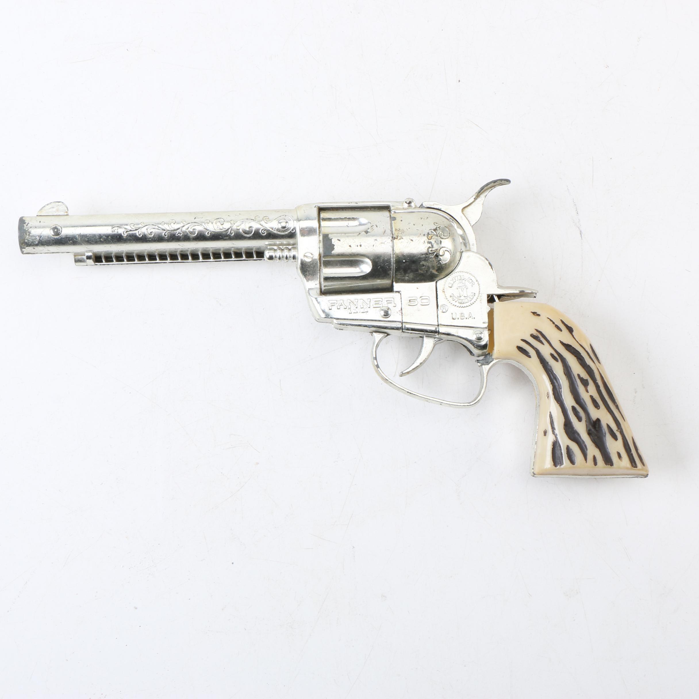 Vintage Mattel Fanner 50 and Hubley Rodeo Cap Guns