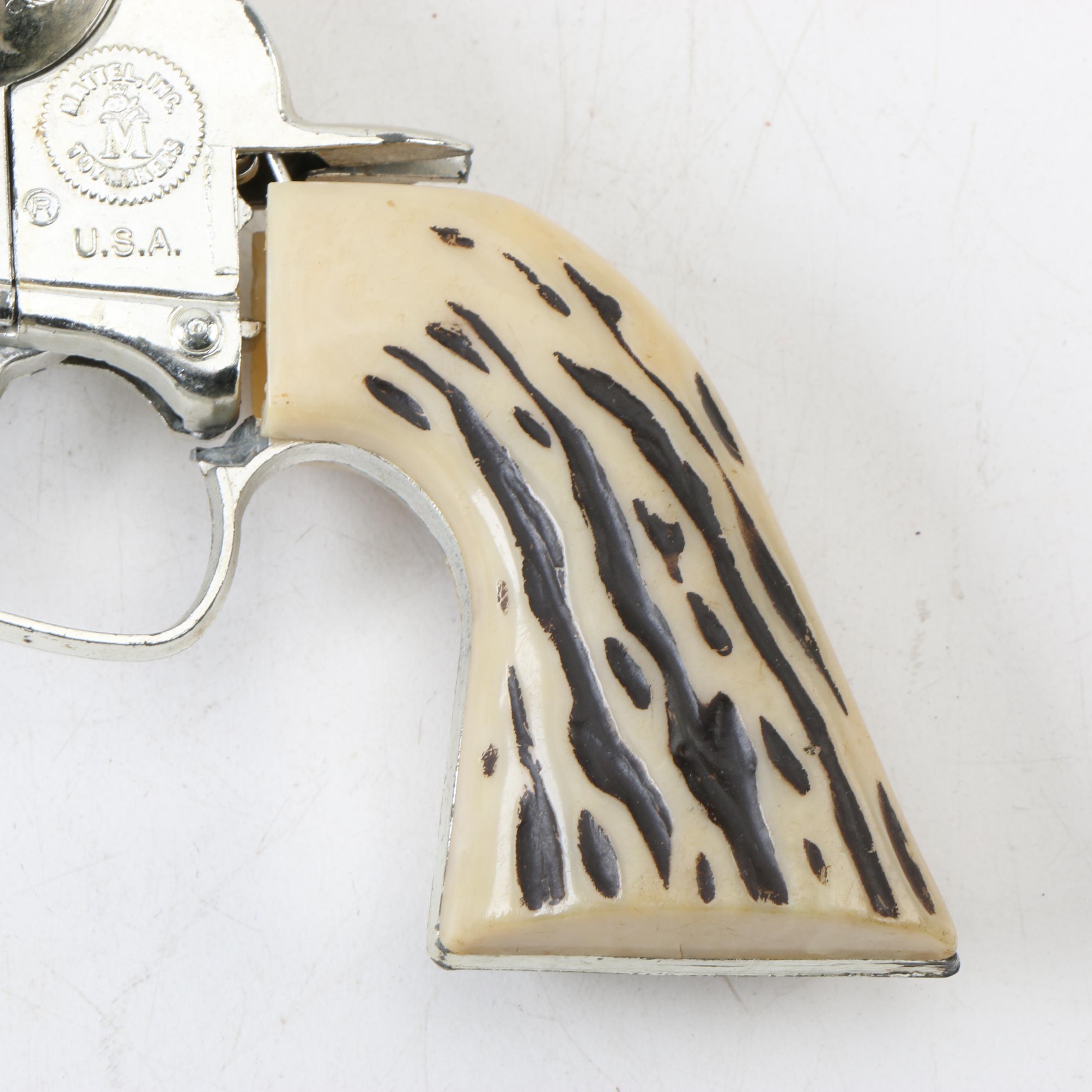 Vintage Mattel Fanner 50 and Hubley Rodeo Cap Guns