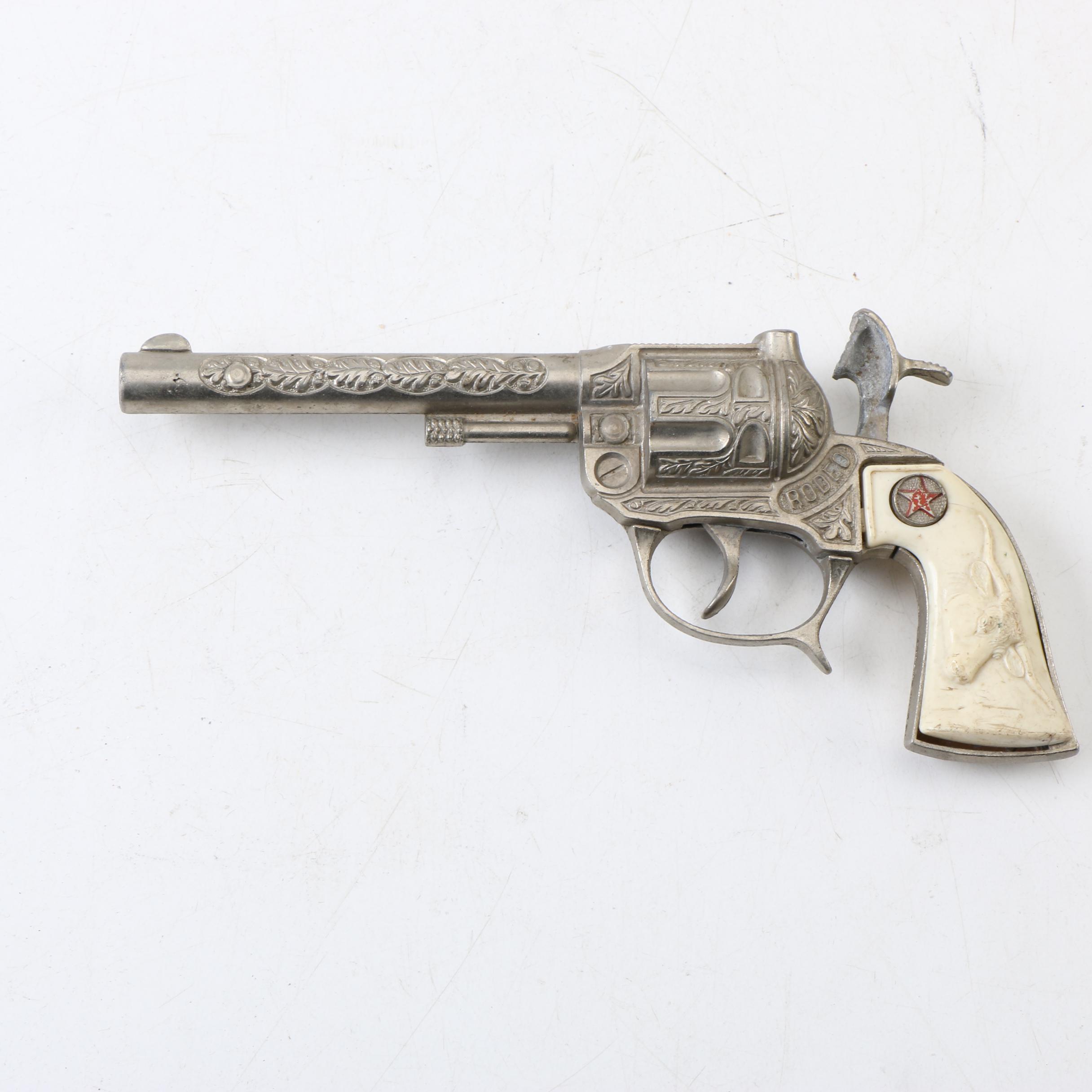 Vintage Mattel Fanner 50 and Hubley Rodeo Cap Guns