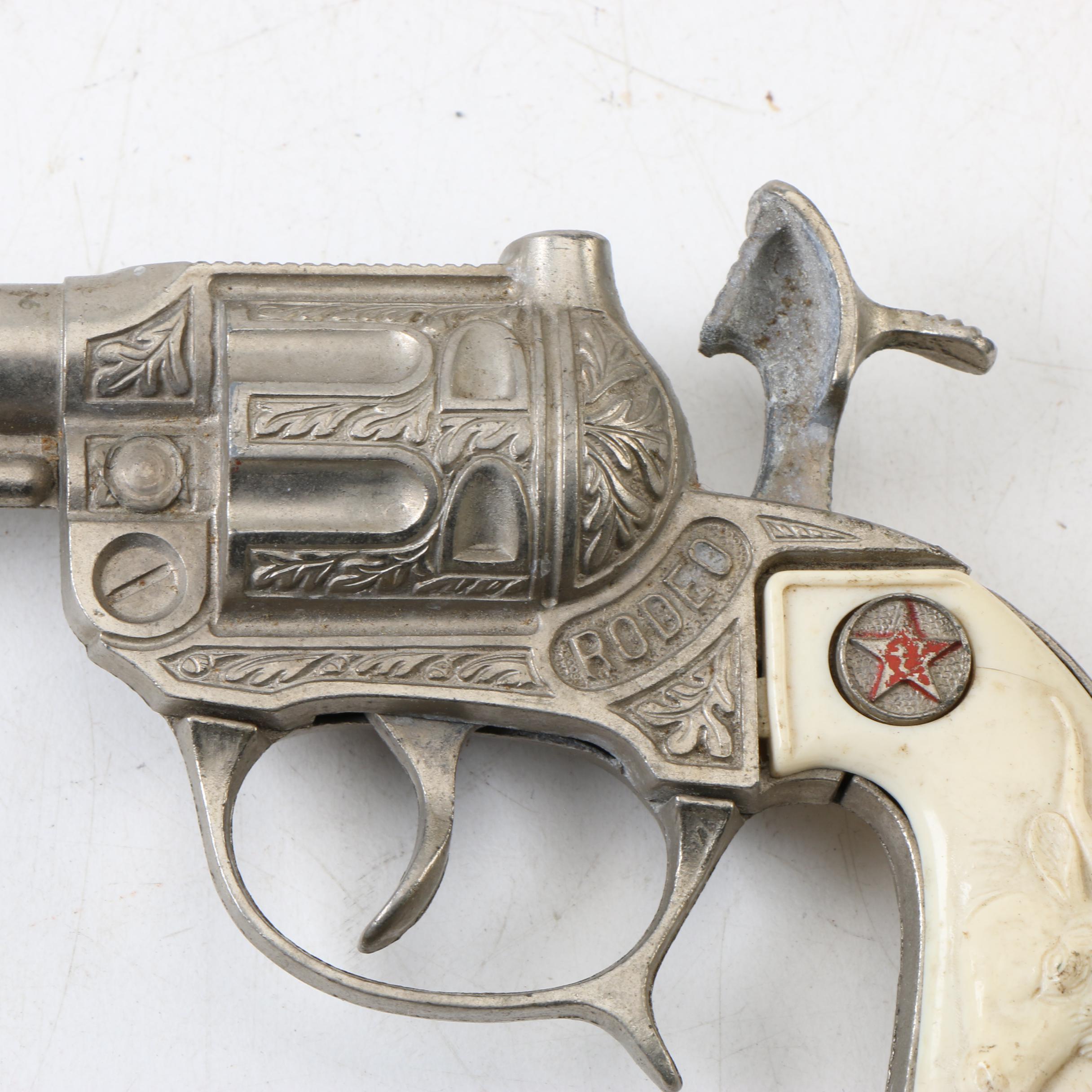 Vintage Mattel Fanner 50 and Hubley Rodeo Cap Guns