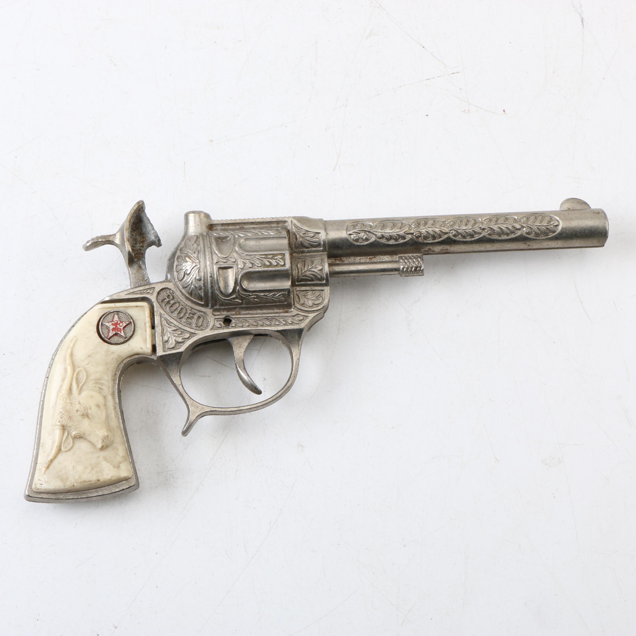 Vintage Mattel Fanner 50 and Hubley Rodeo Cap Guns