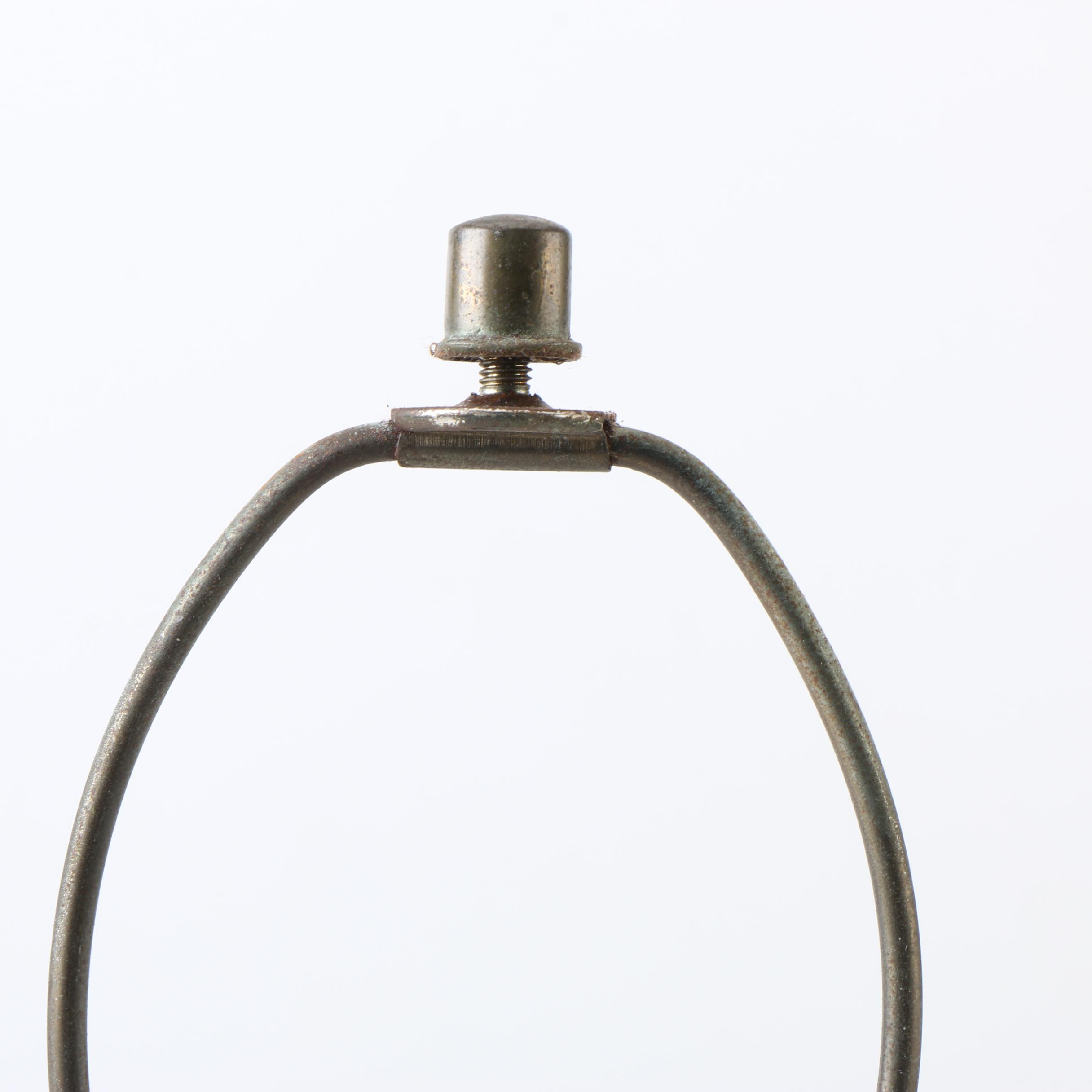 Vintage Chinese Cloisonné Accent Lamp