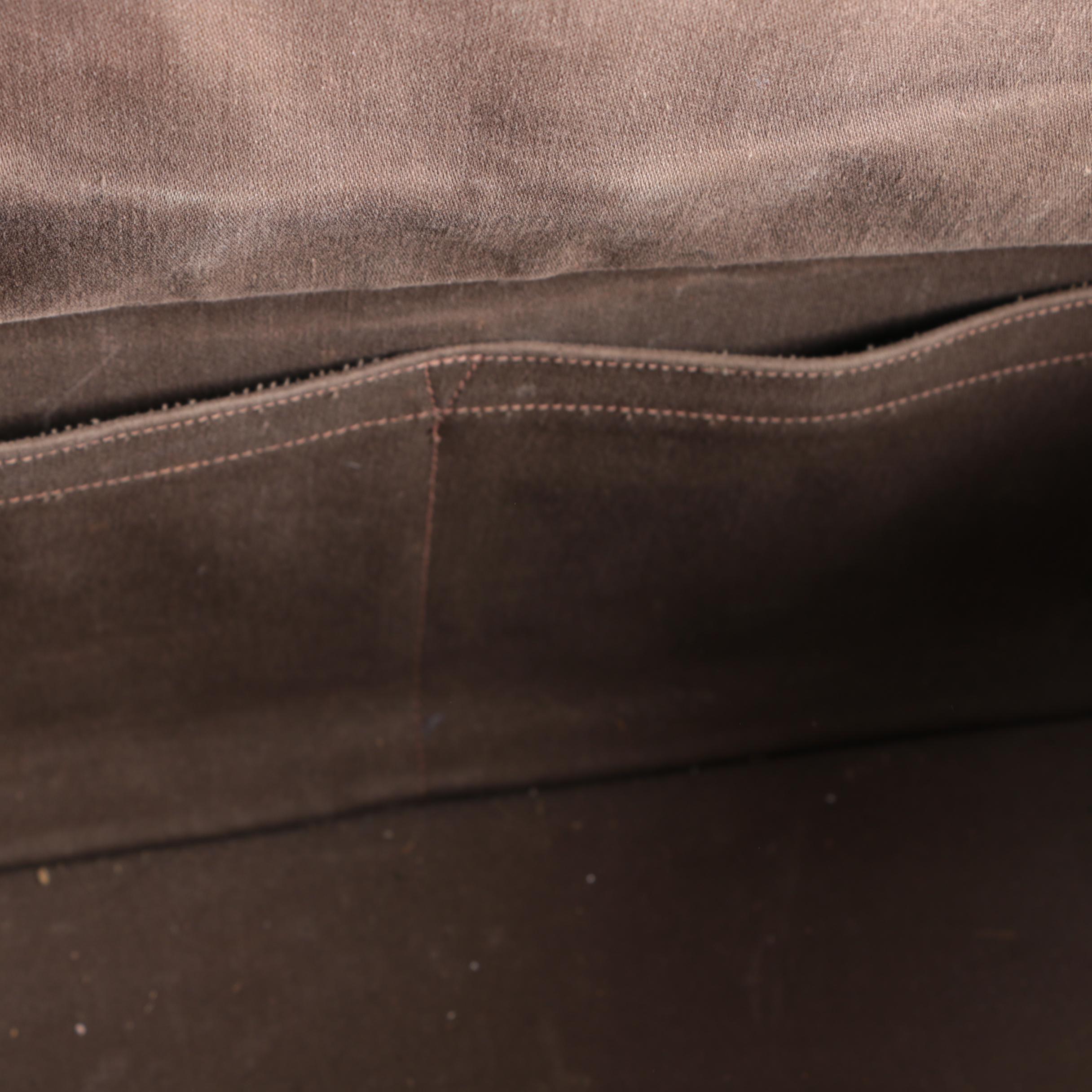 1970s Vintage The French Company for Louis Vuitton Monogram Doctor's Bag Duffel