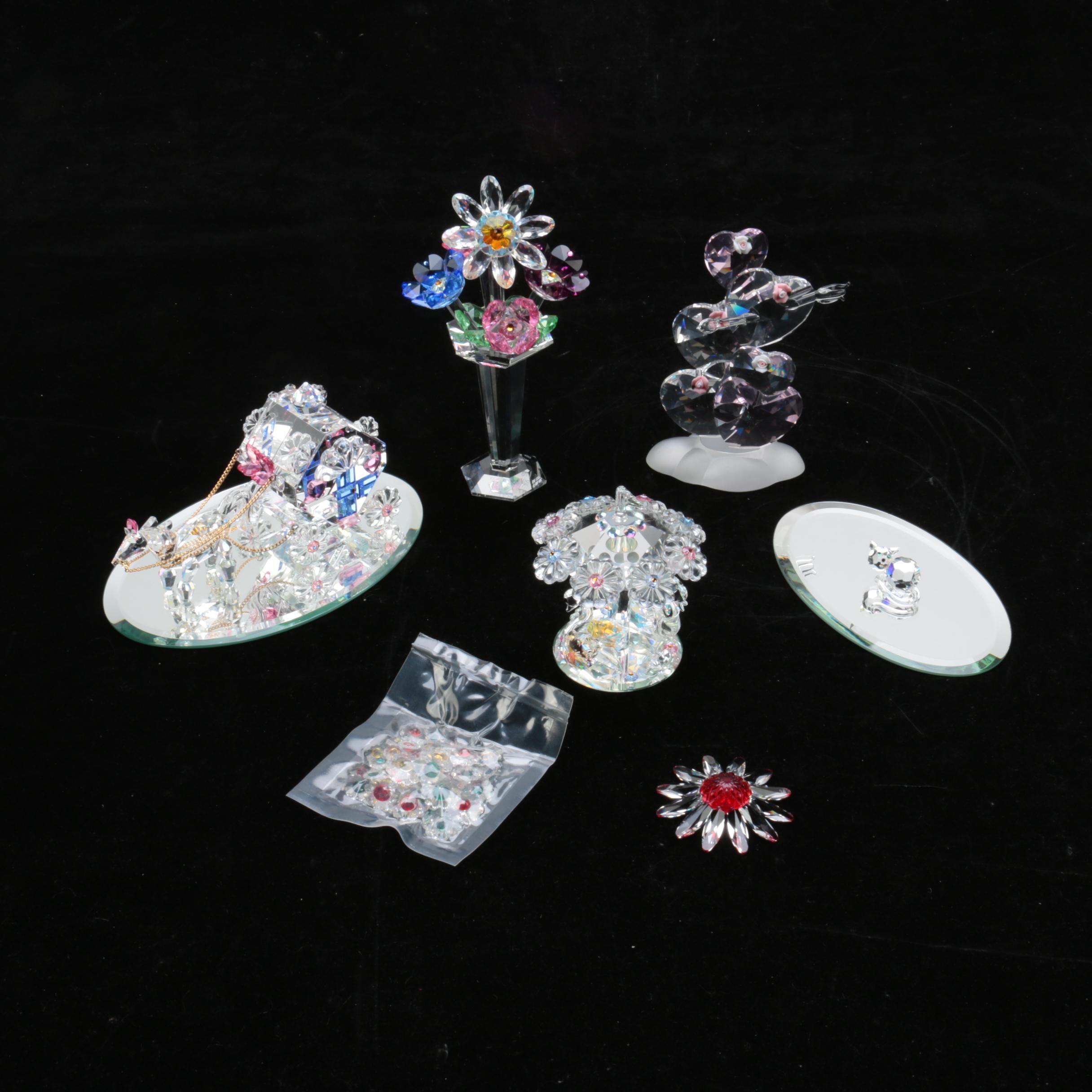 Iris Arc Crystal Figurines