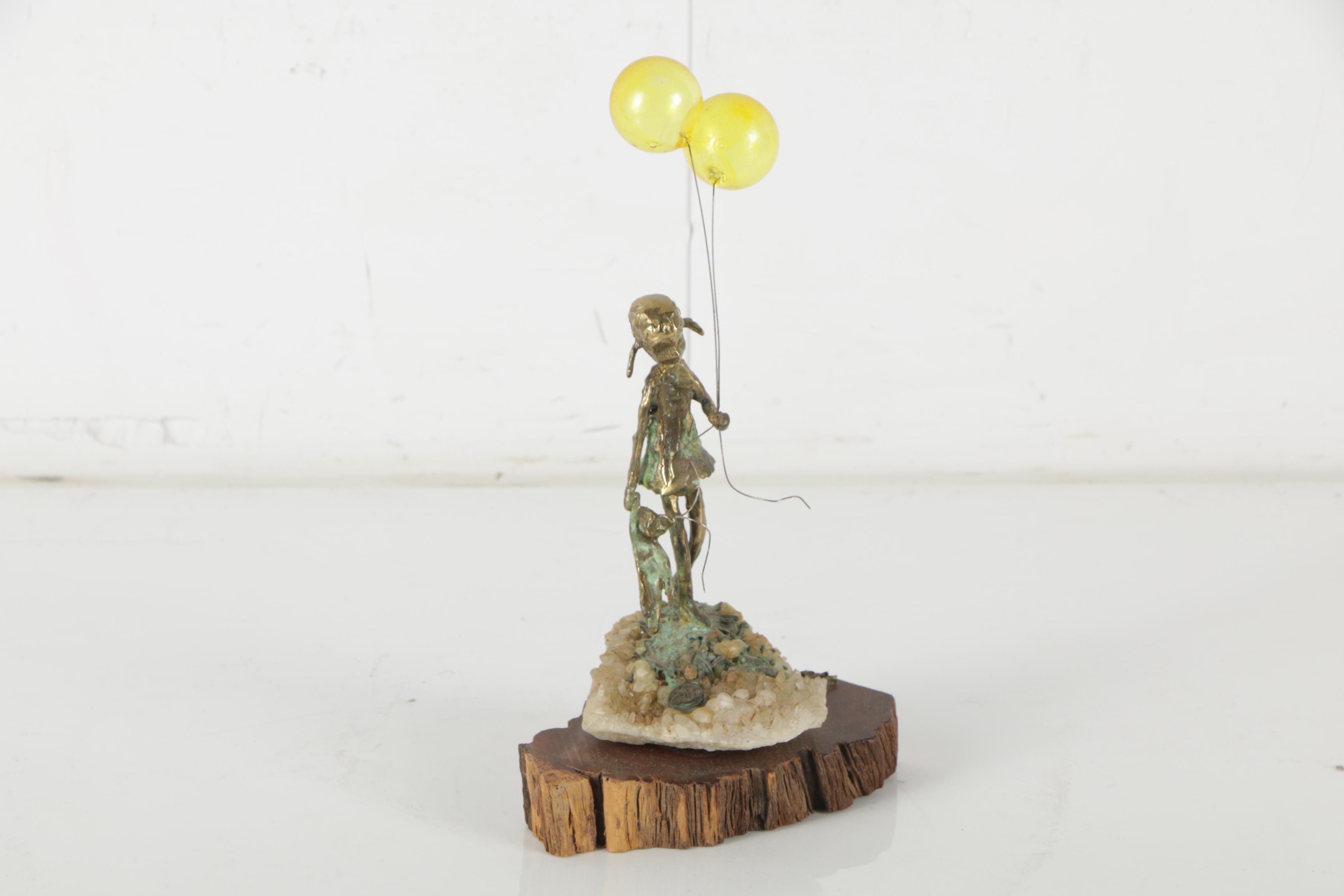 Gerry Richman Sculptures Featuring "Jennifer with Balloons"