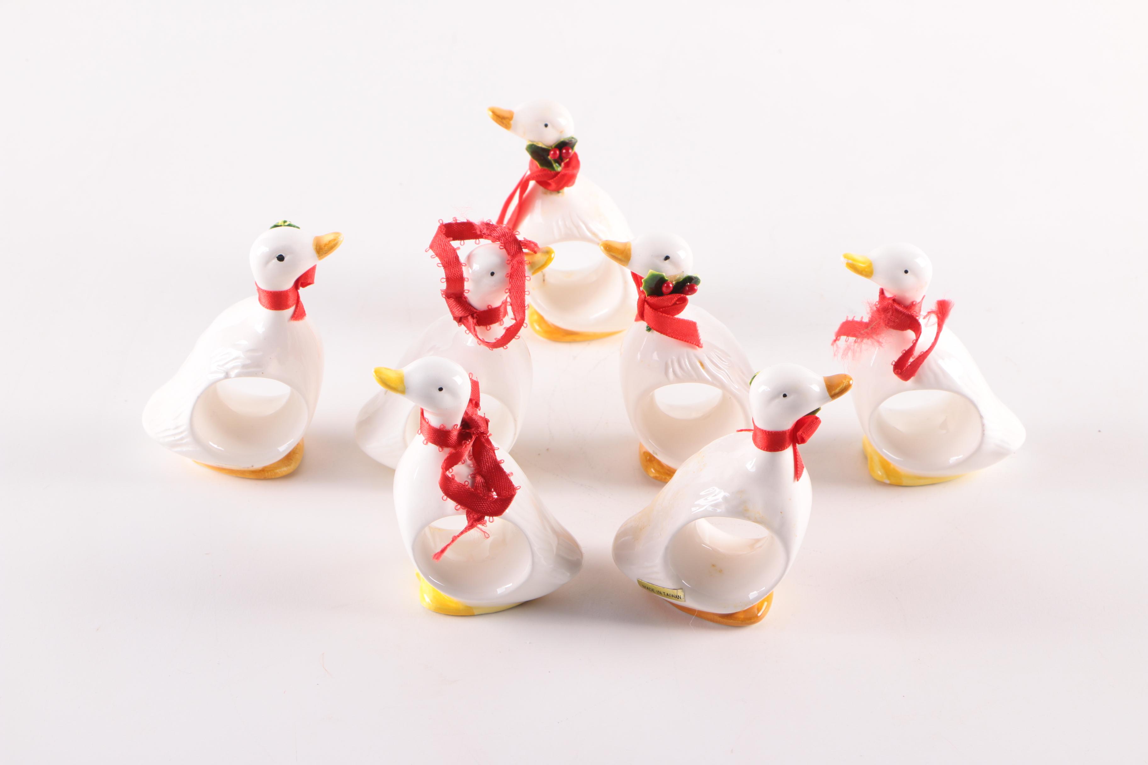 Baum Brothers Southington "Basket of Cheer" Dinnerware and Table Accessories