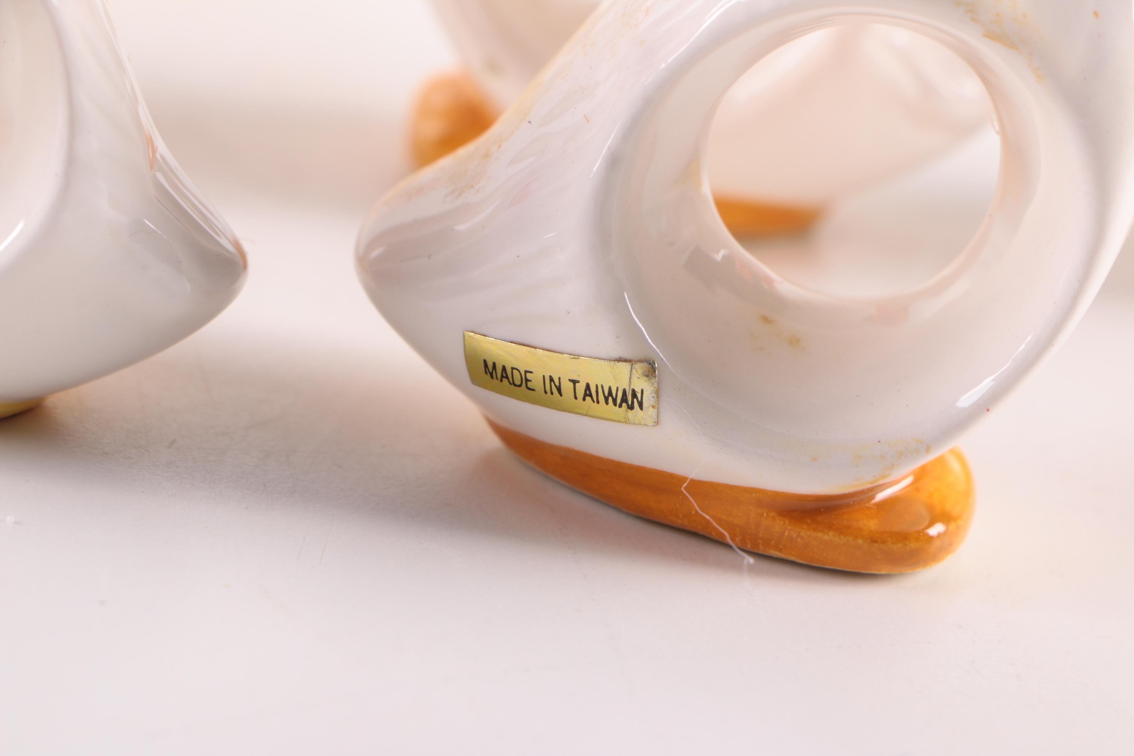 Baum Brothers Southington "Basket of Cheer" Dinnerware and Table Accessories