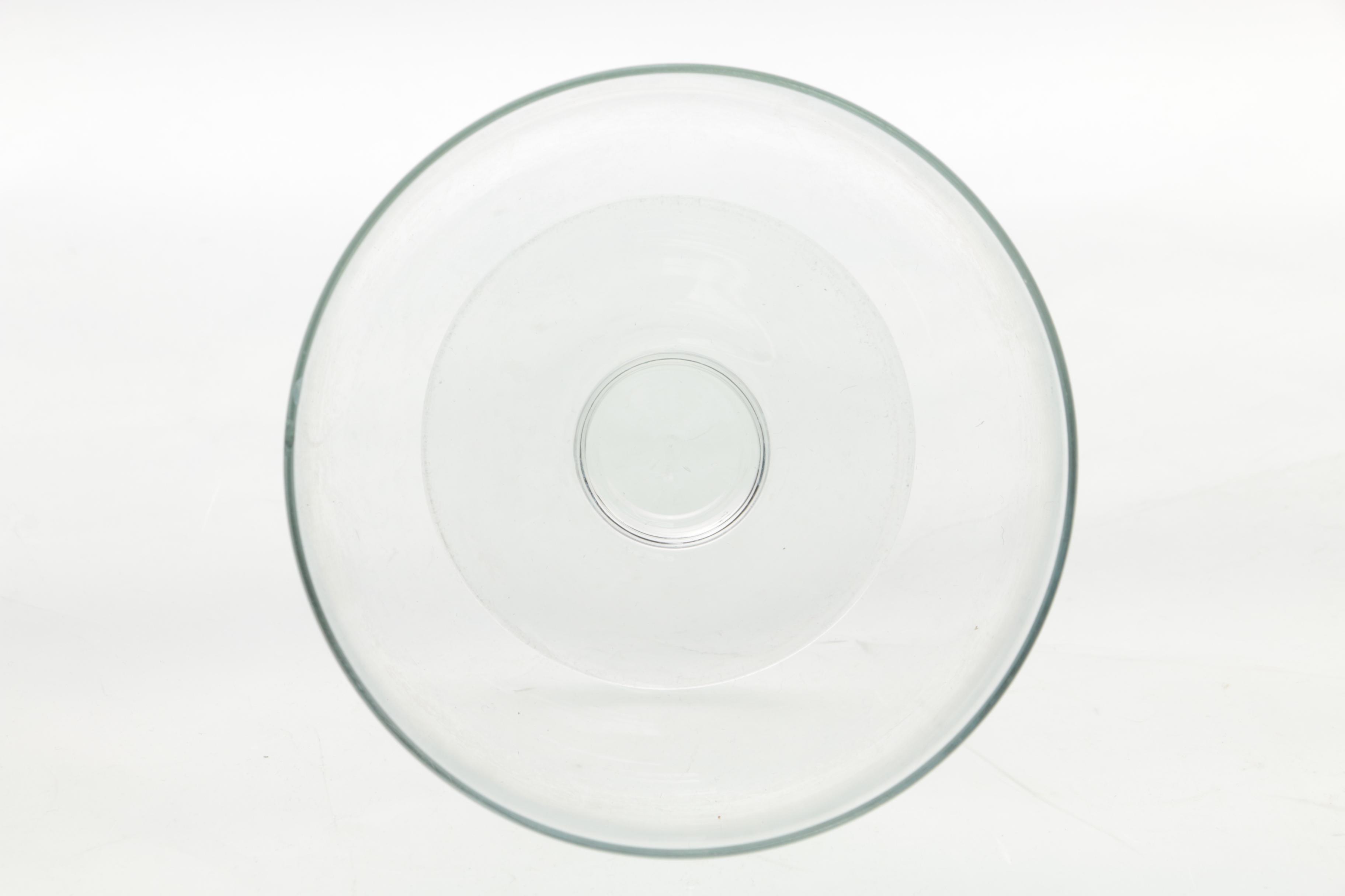 Footed Glass Dessert Bowls