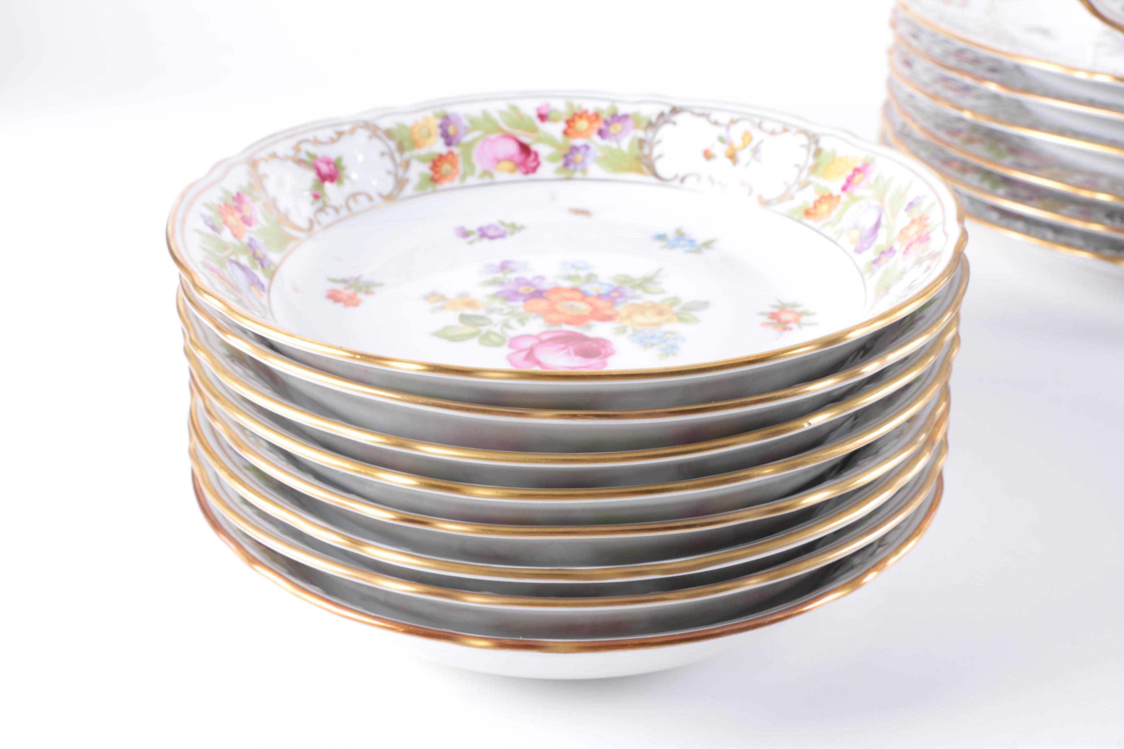 Schumann "Empress Dresden Flowers" Porcelain Tableware