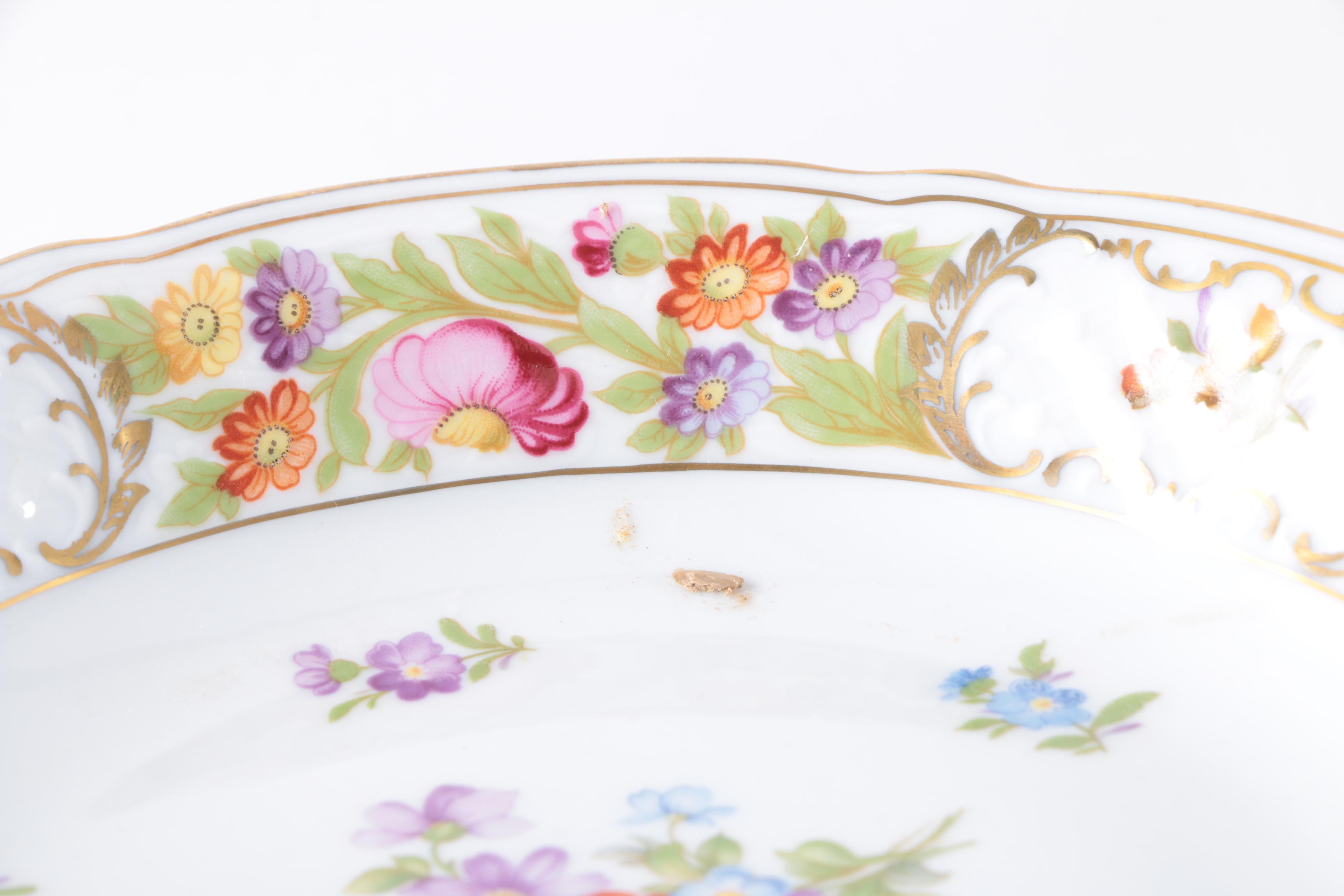 Schumann "Empress Dresden Flowers" Porcelain Tableware