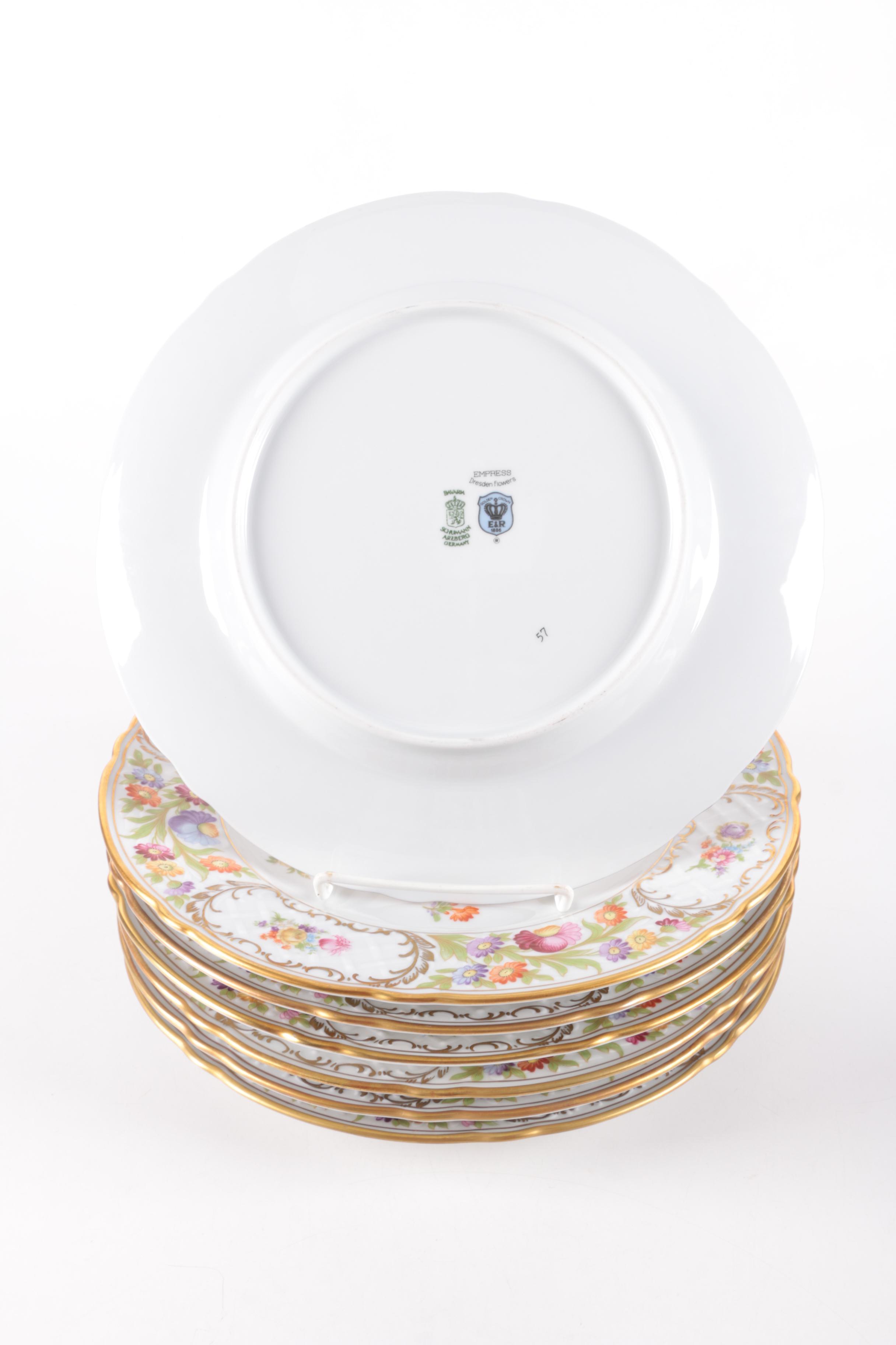 Schumann "Empress Dresden Flowers" Porcelain Tableware