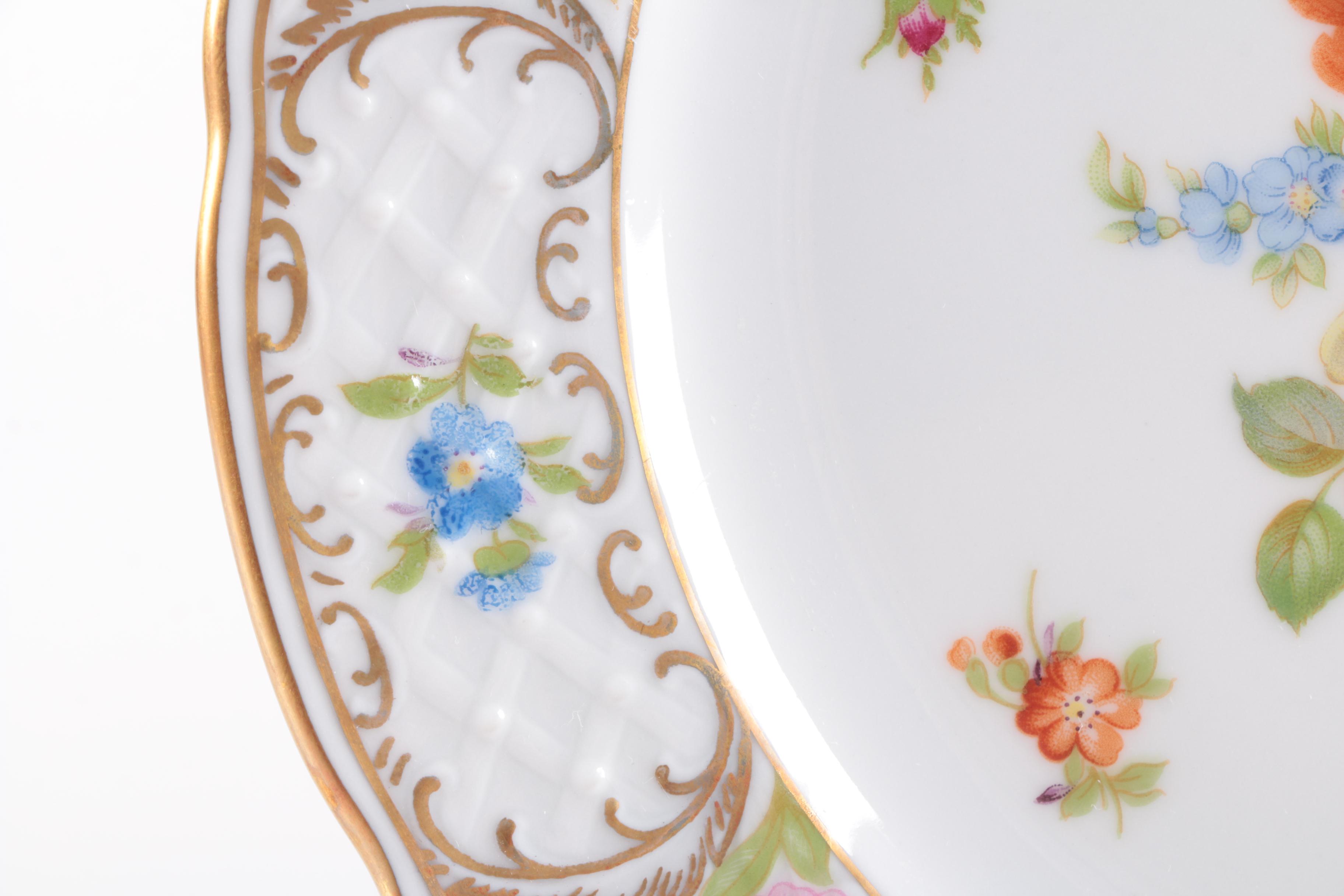 Schumann "Empress Dresden Flowers" Porcelain Tableware
