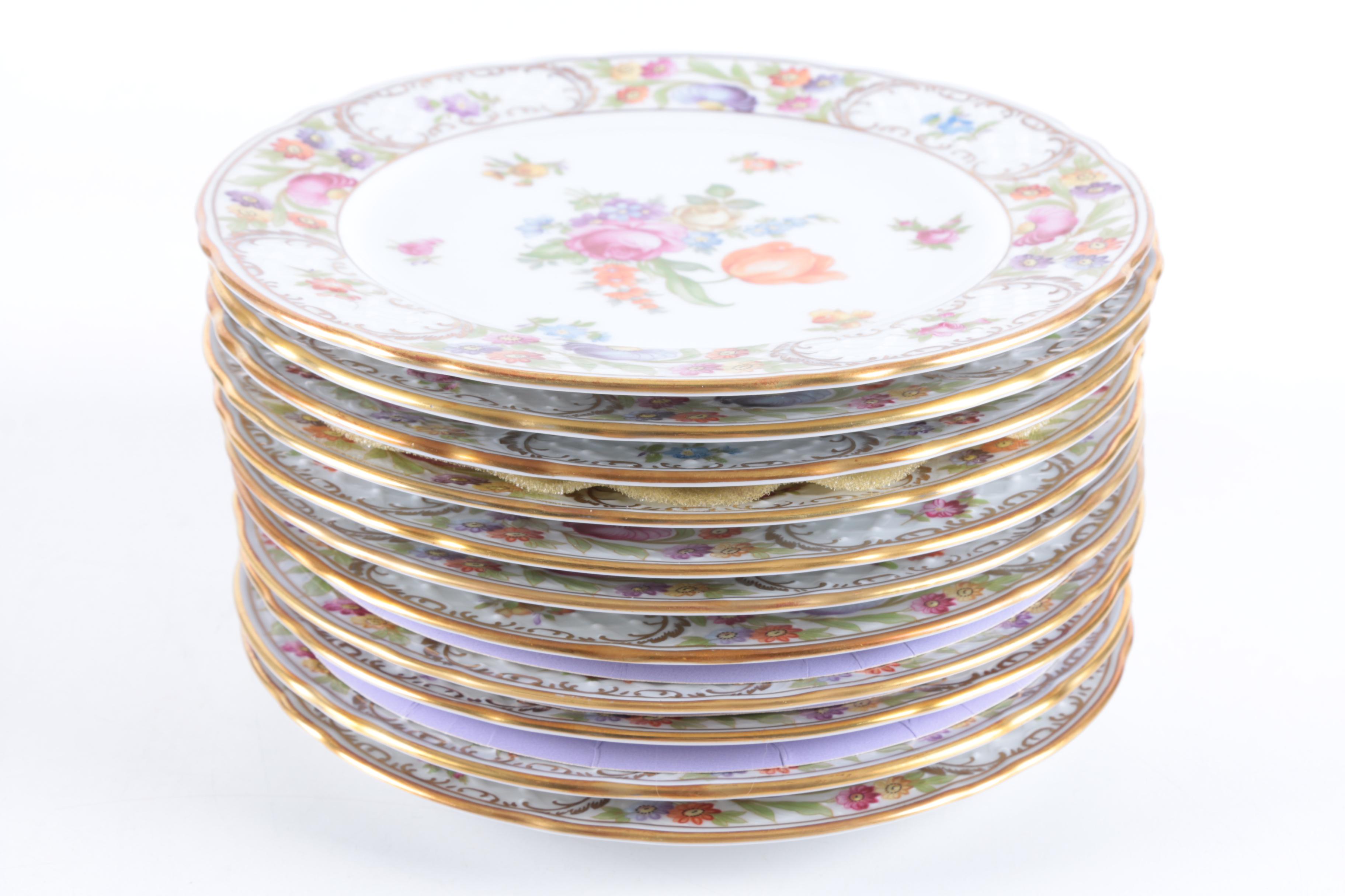 Schumann "Empress Dresden Flowers" Porcelain Tableware