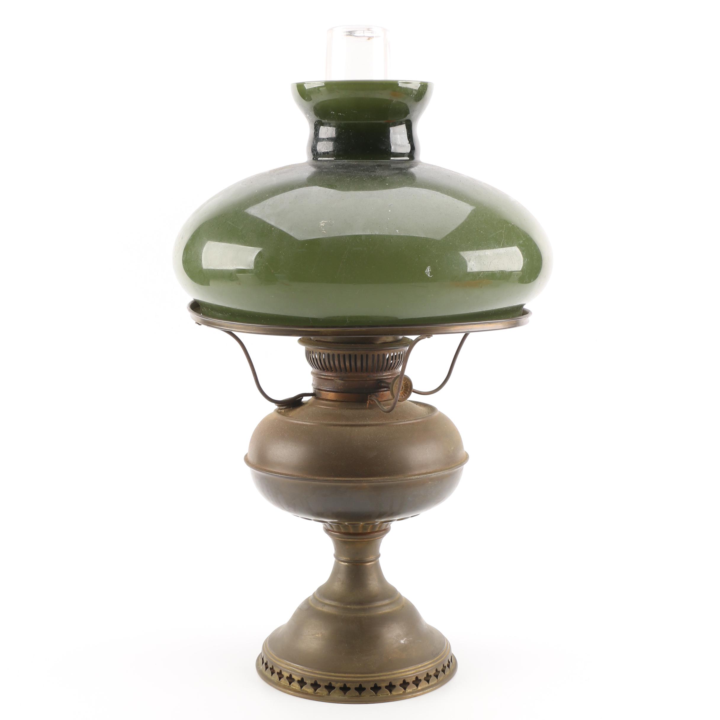 Antique Rayo Oil Lamp