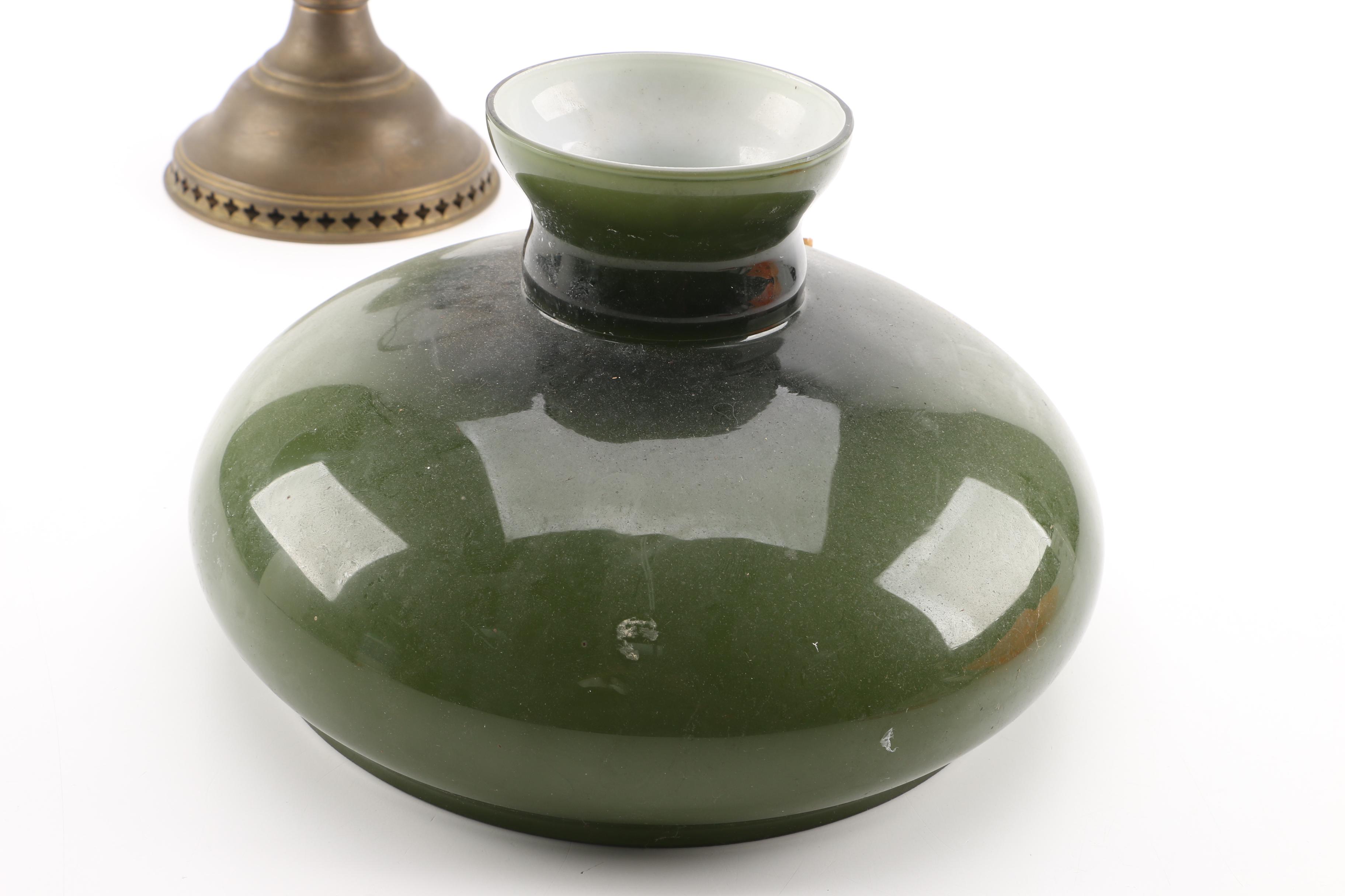 Antique Rayo Oil Lamp