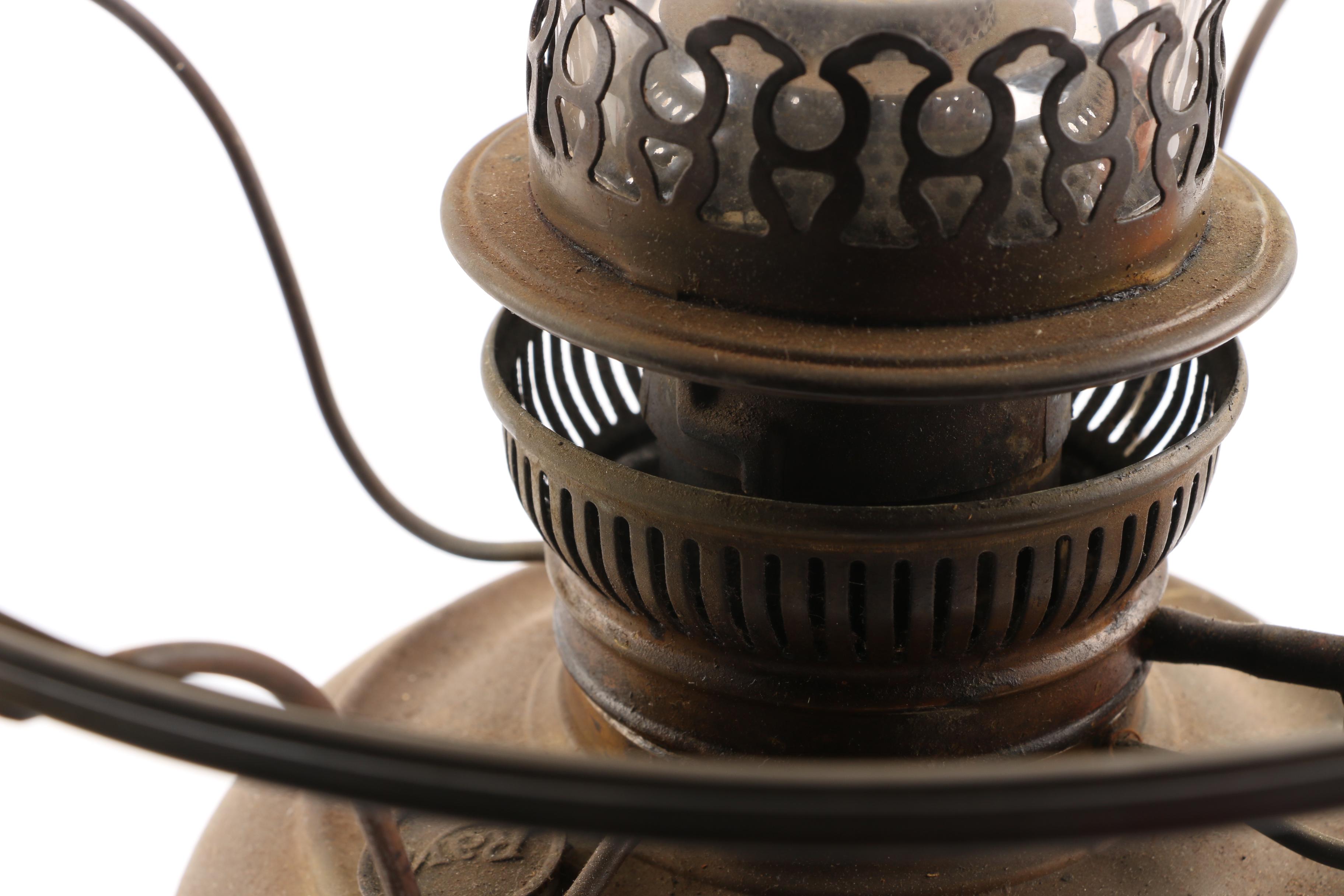 Antique Rayo Oil Lamp