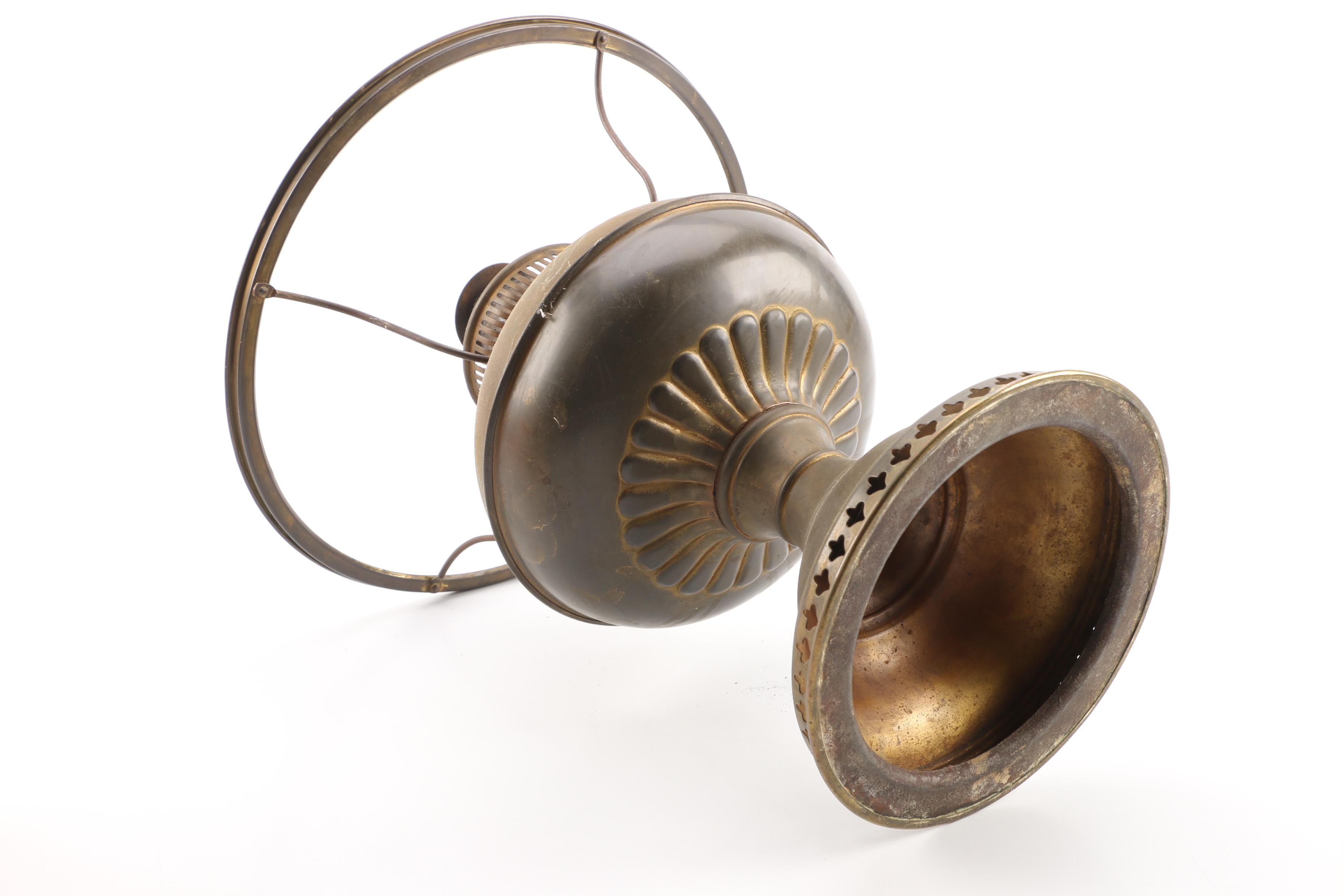 Antique Rayo Oil Lamp