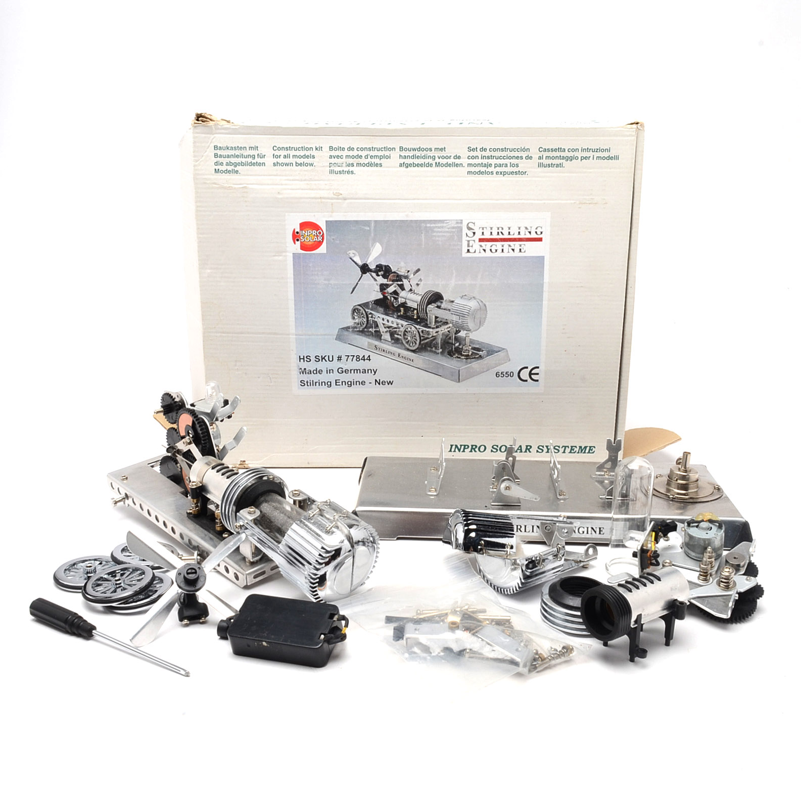 Inpro Solar Stirling Engine Models