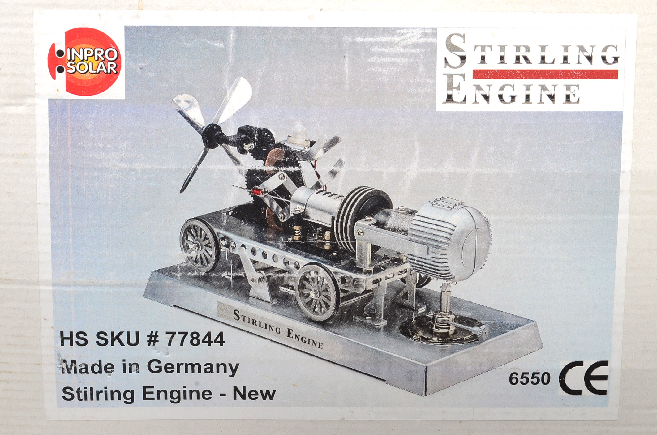 Inpro Solar Stirling Engine Models