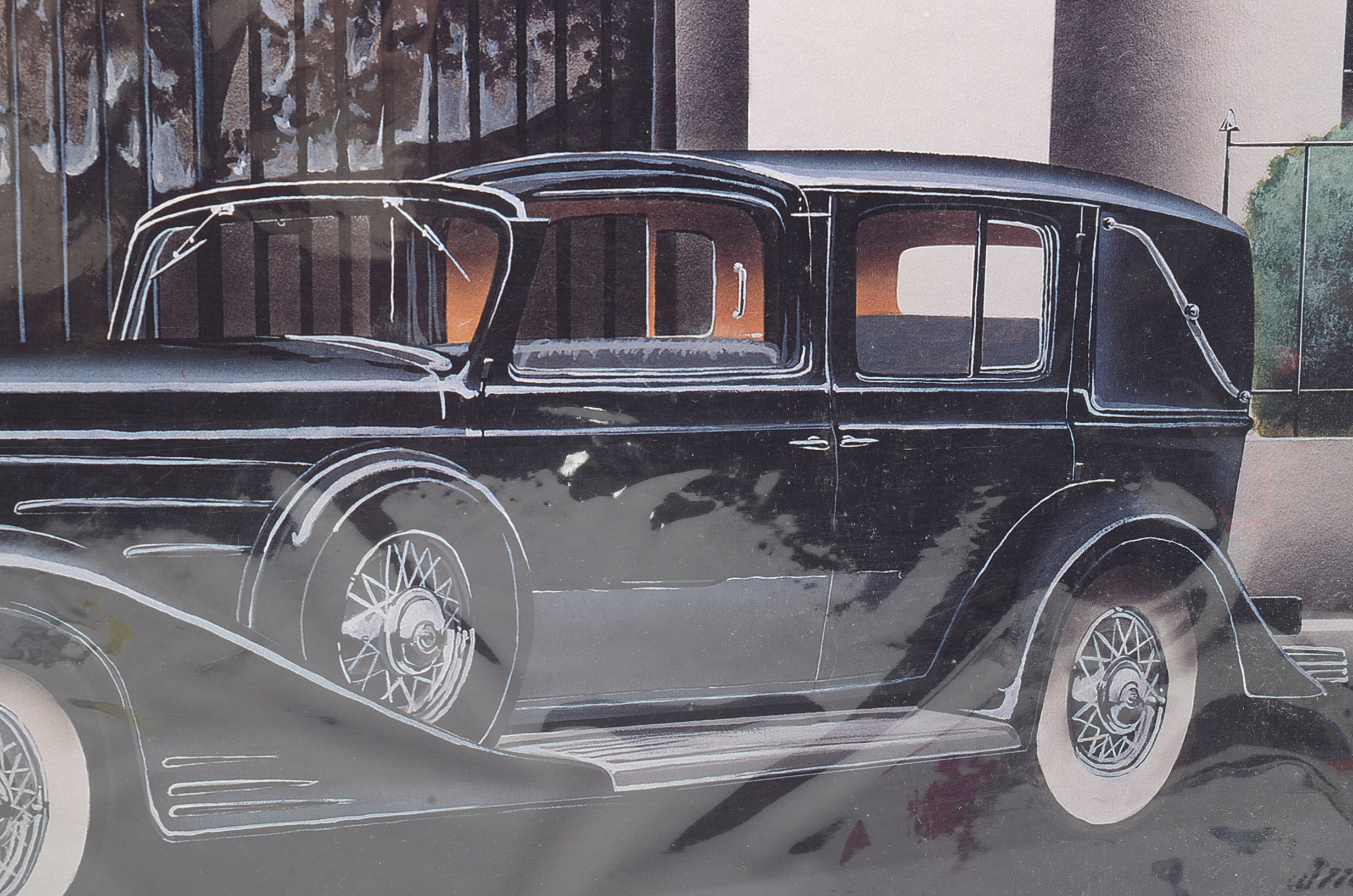 Model of 1933 Cadillac V-16 Town Car