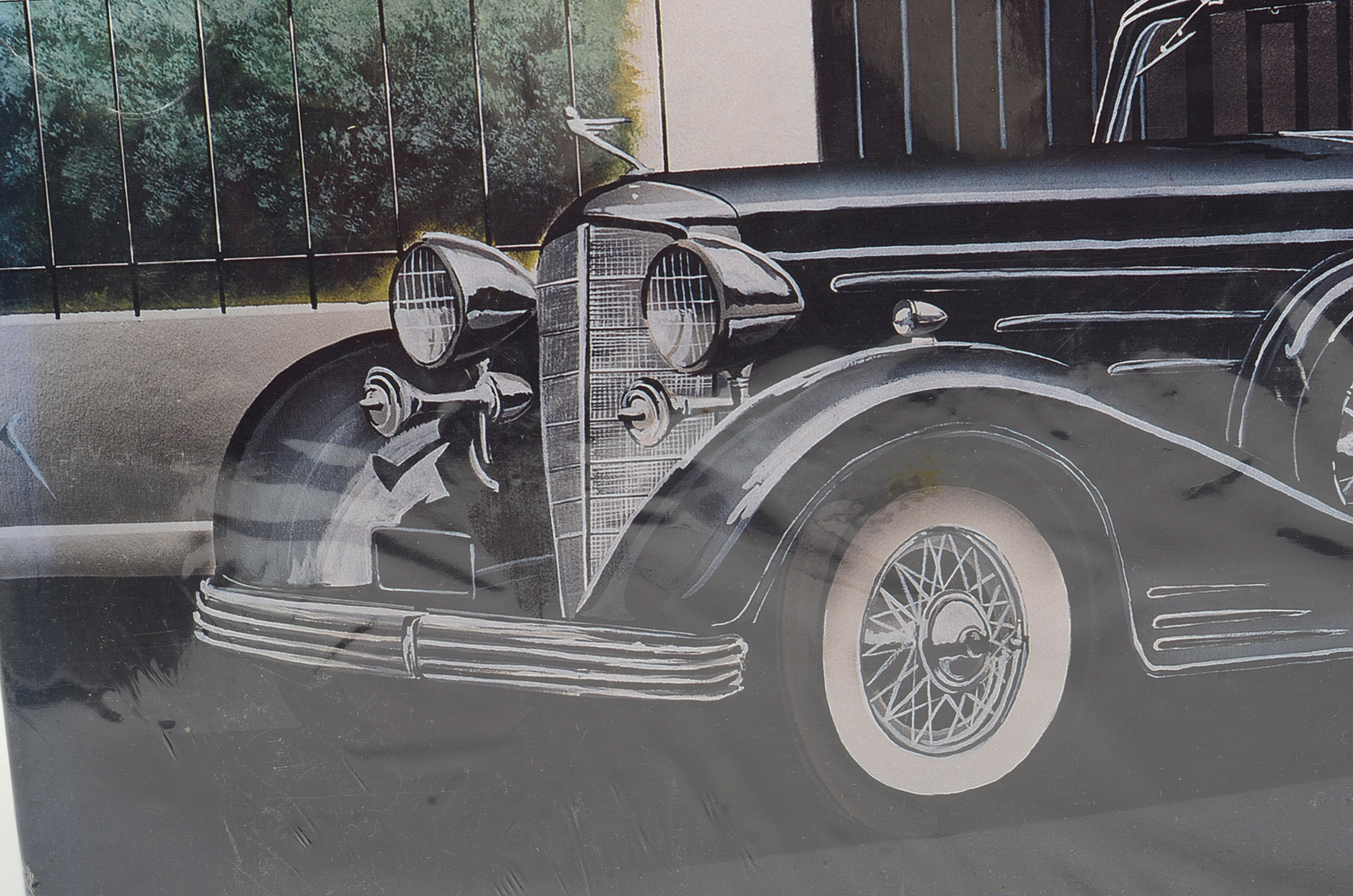 Model of 1933 Cadillac V-16 Town Car